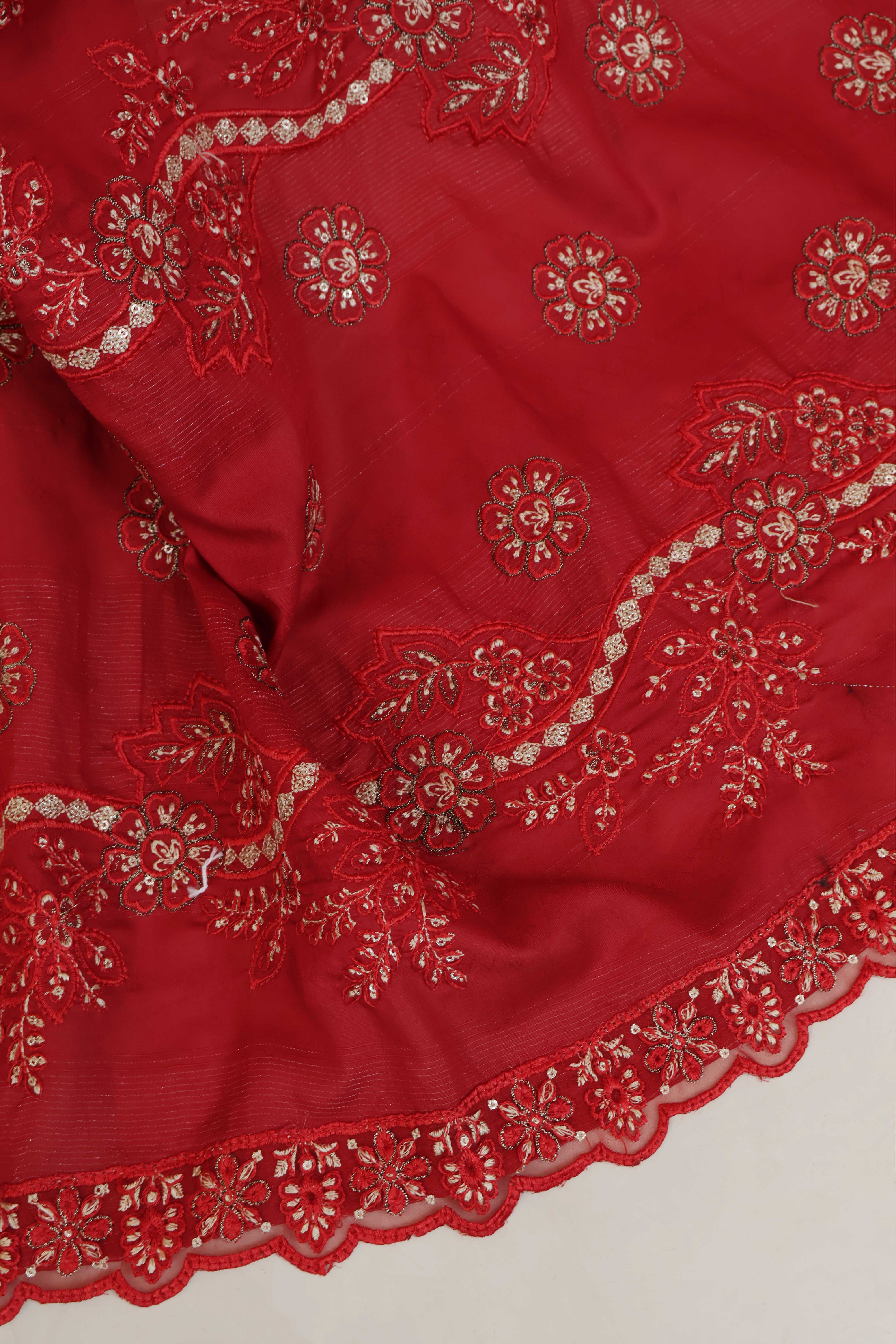 3Piece-Lawn Embroidered Suit V501A - Image 5