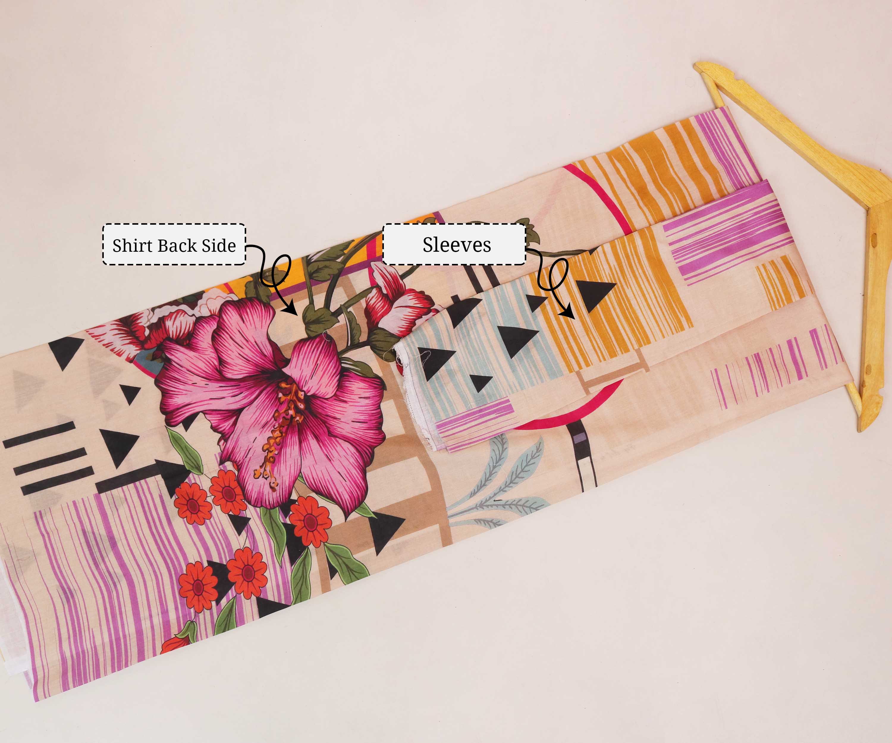 3Piece - Printed Lawn Suit POP ART GJPA2401A17 - Image 4