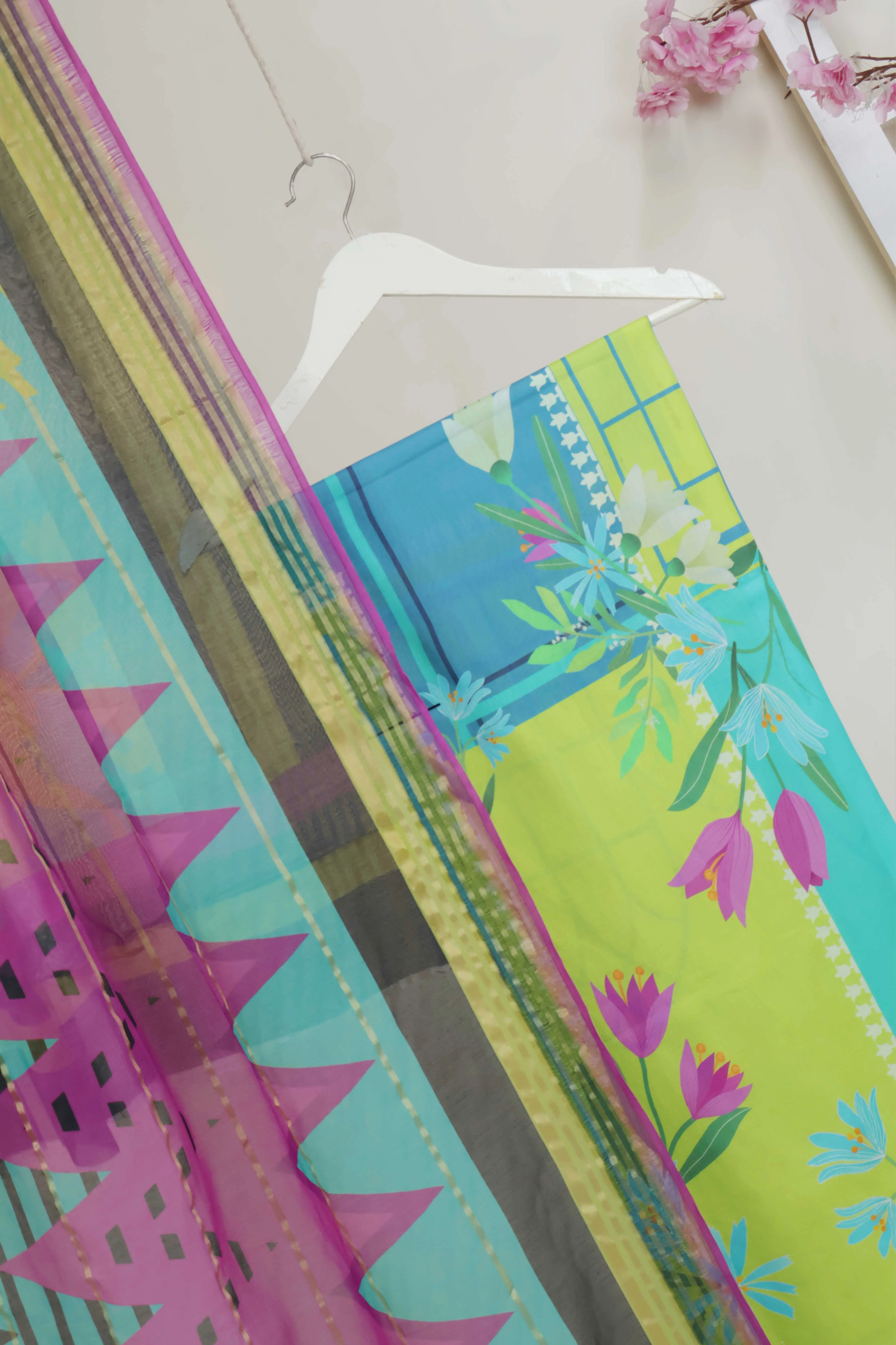 3Piece - Printed Lawn Suit POP ART  GJPA2401A4 - Image 6
