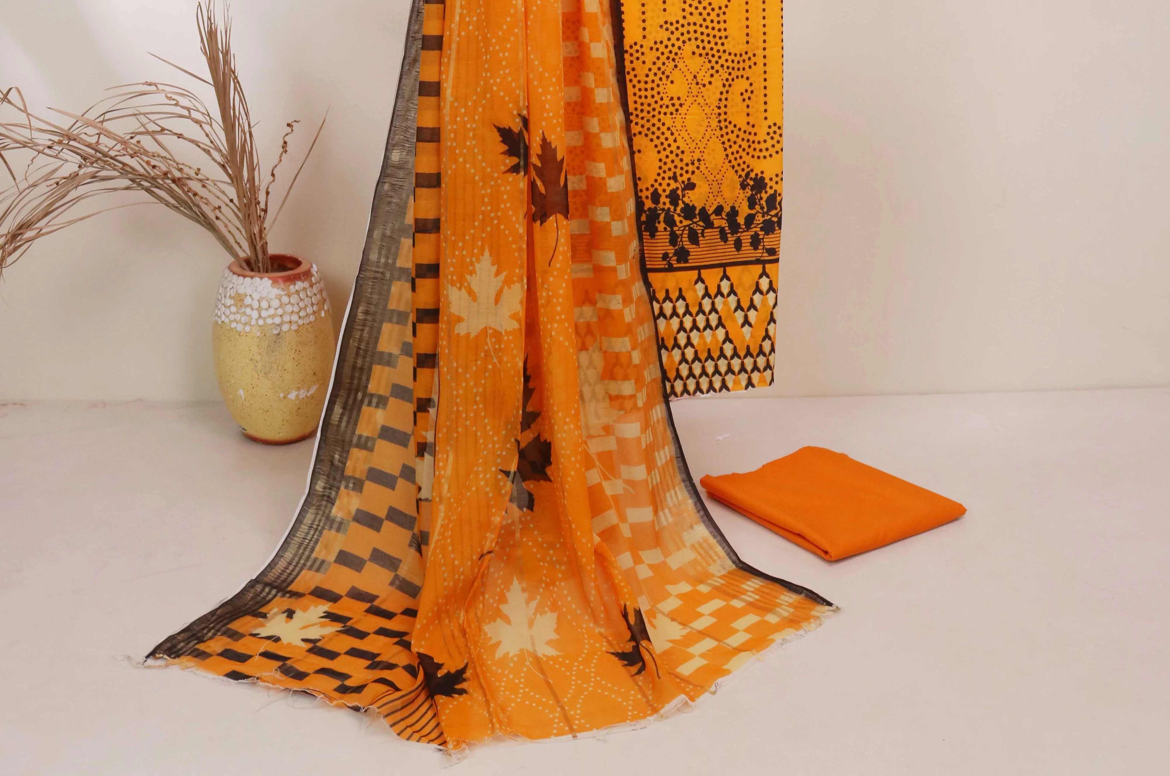 3Piece - Printed Lawn Suit POP ART  H25PA1214 - Image 3