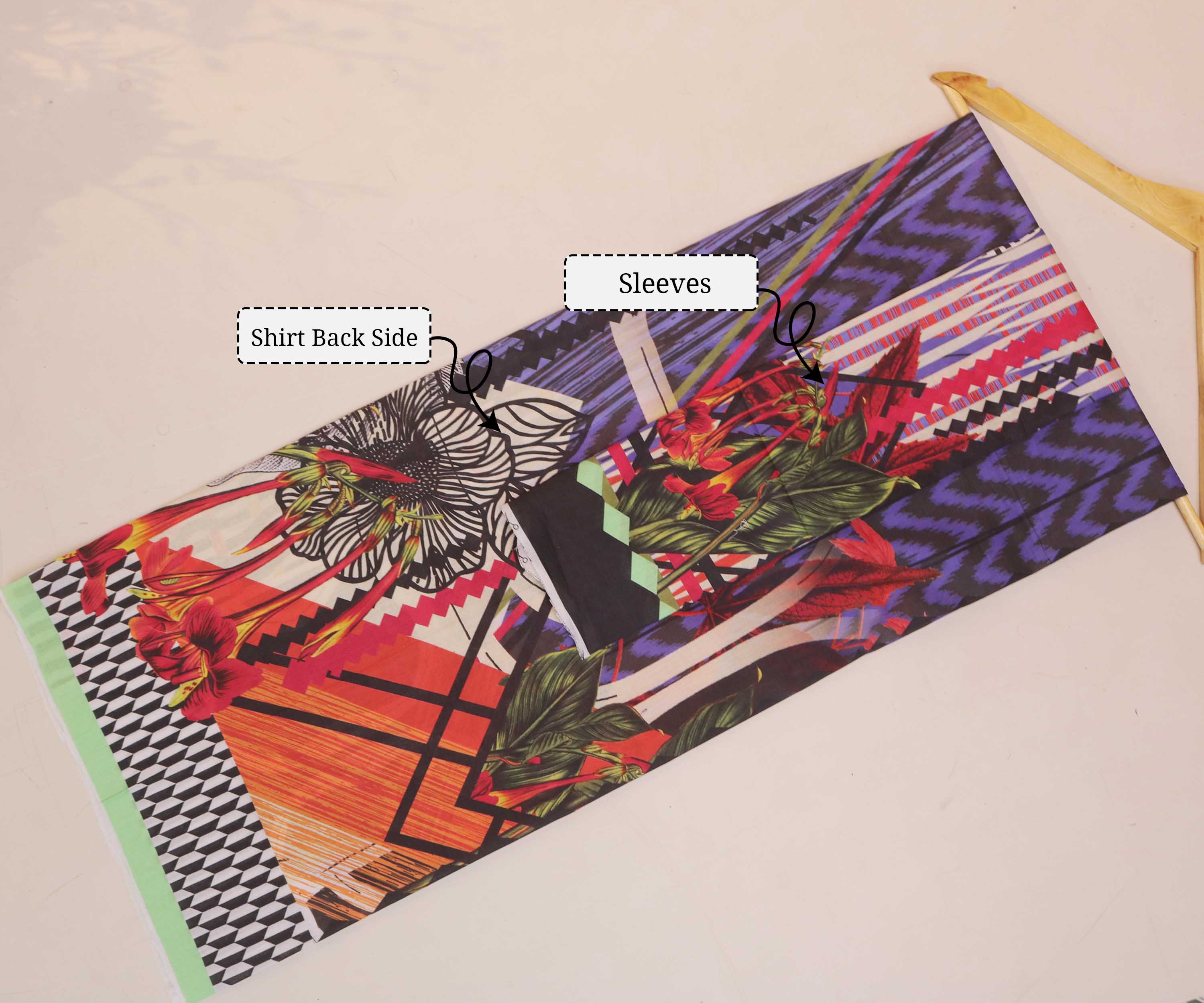 3Piece - Printed Lawn Suit POP ART  H25PA1215 - Image 4