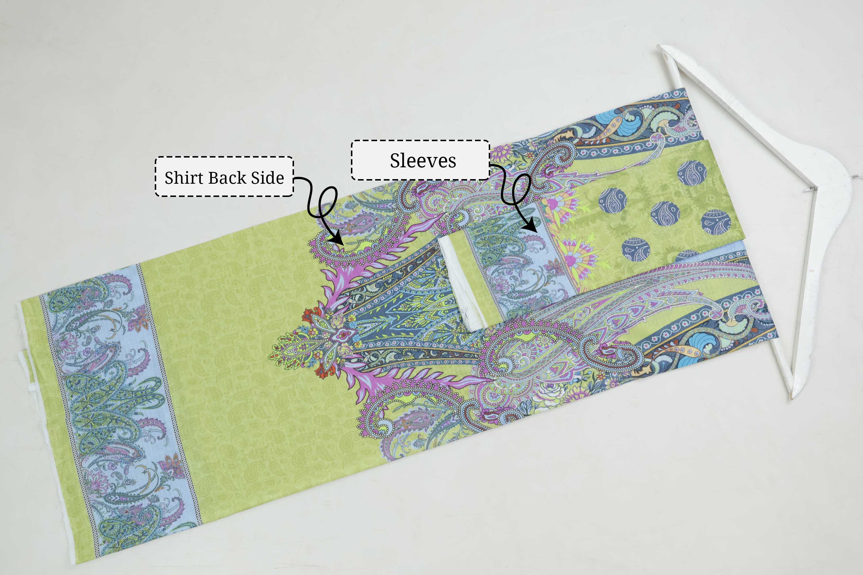 3Piece - Superior Printed Lawn Suit Carnation CR10 - Image 6