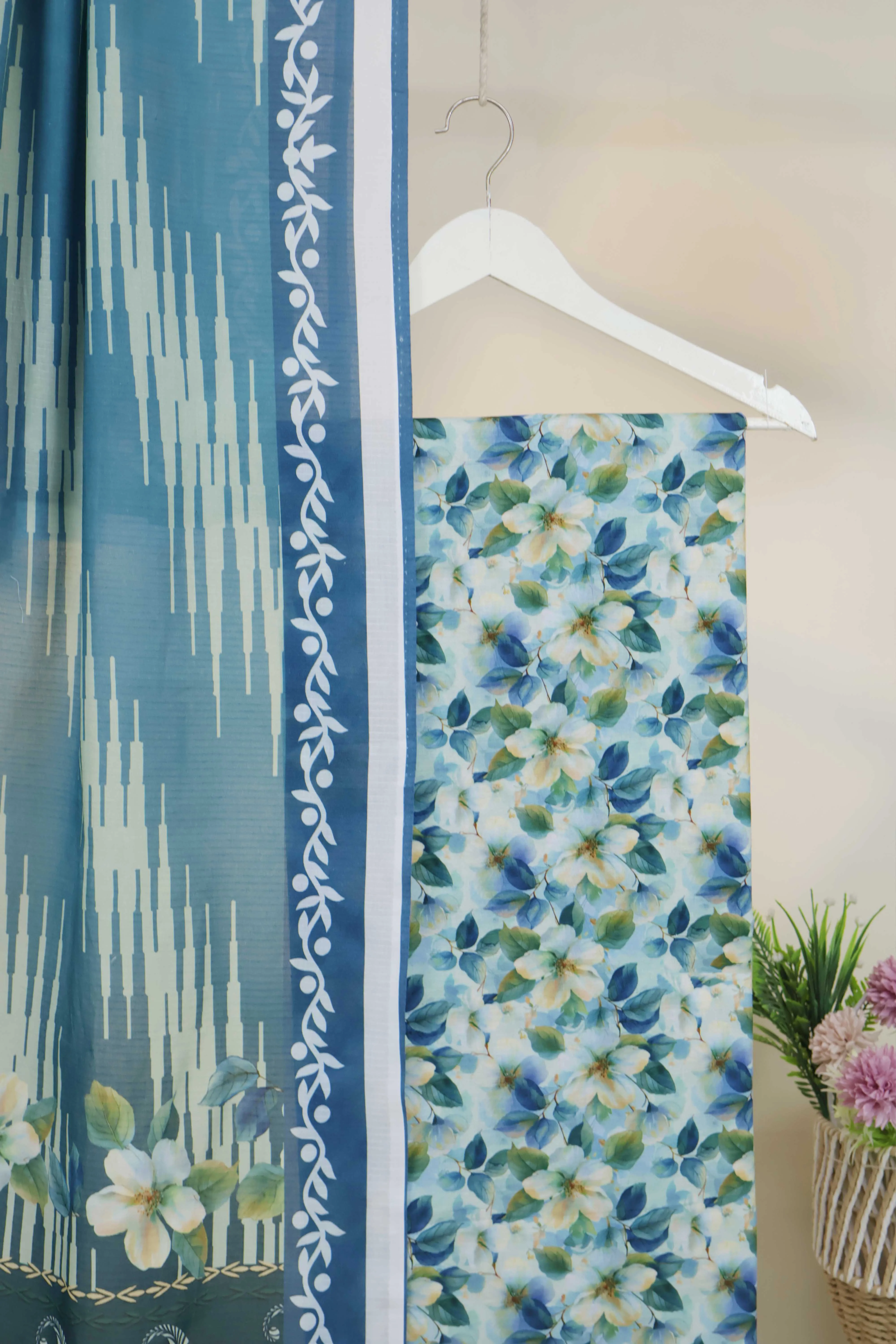 3Piece - Printed Doriya Lawn Suit L3PSR01 - Image 5