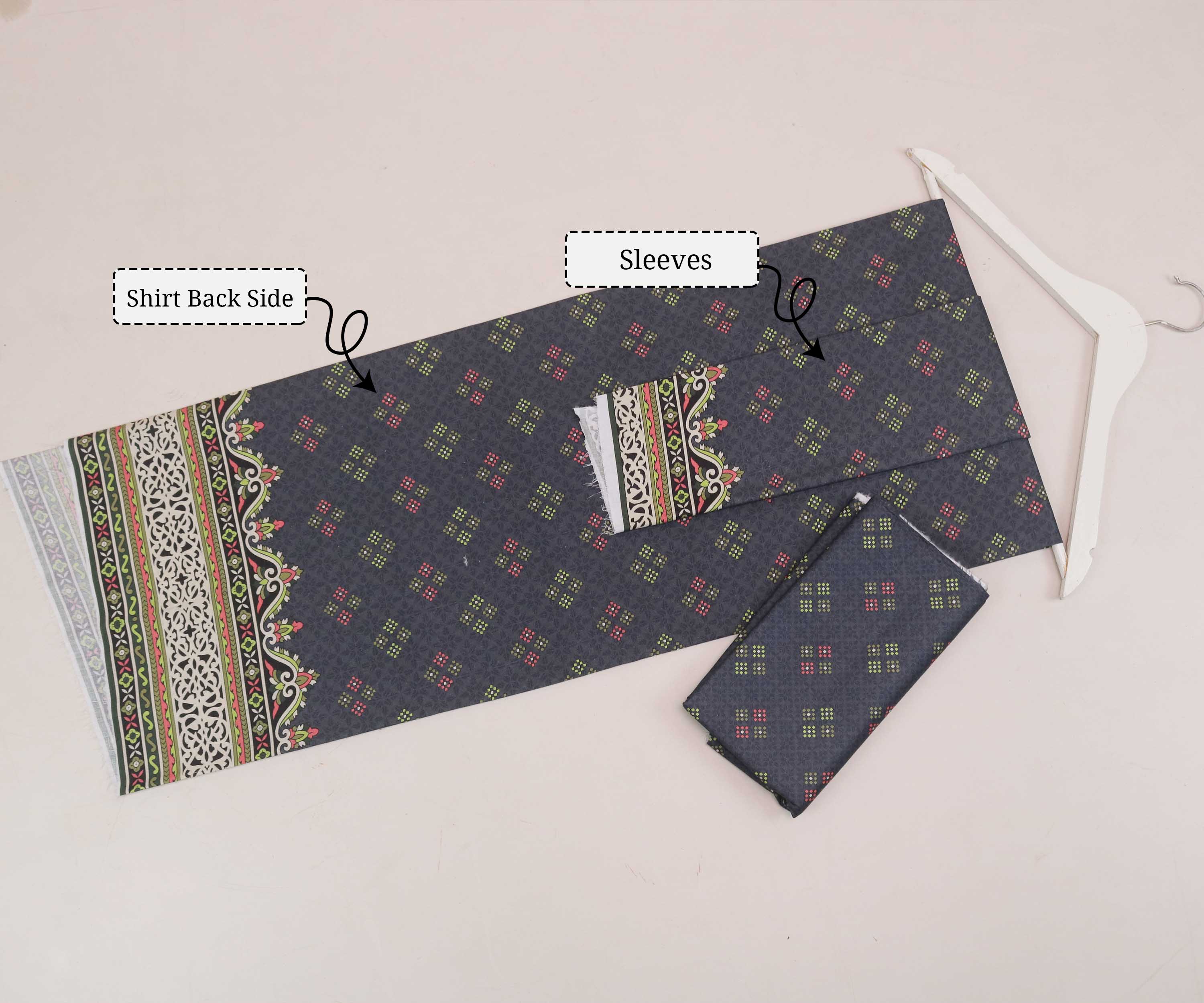 Cambric Printed Suit H25SLST85 - Image 4