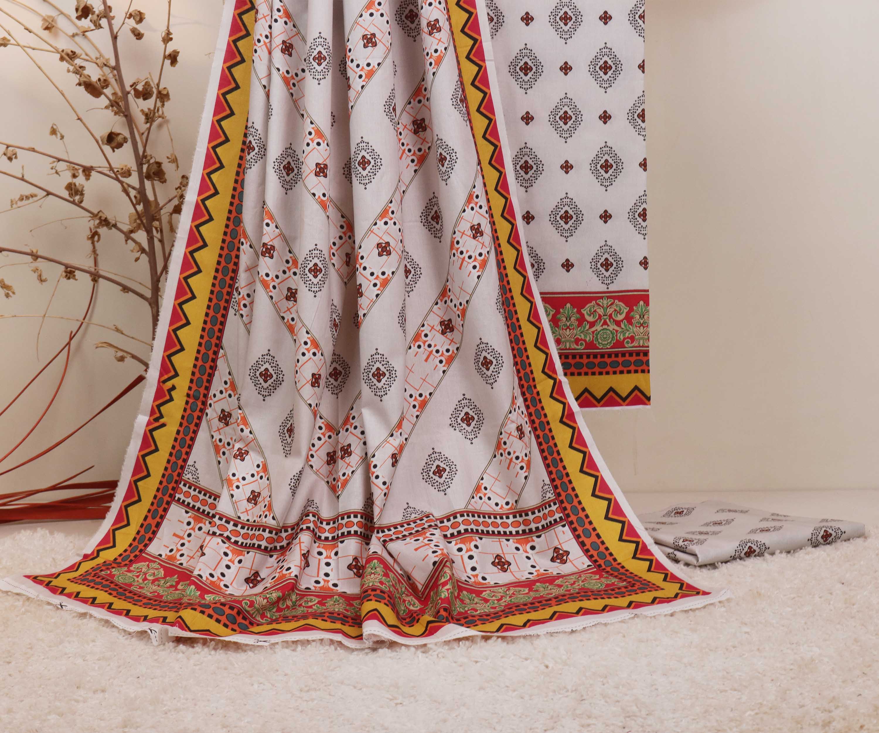 Cambric Printed Suit H25SLST89 - Image 3