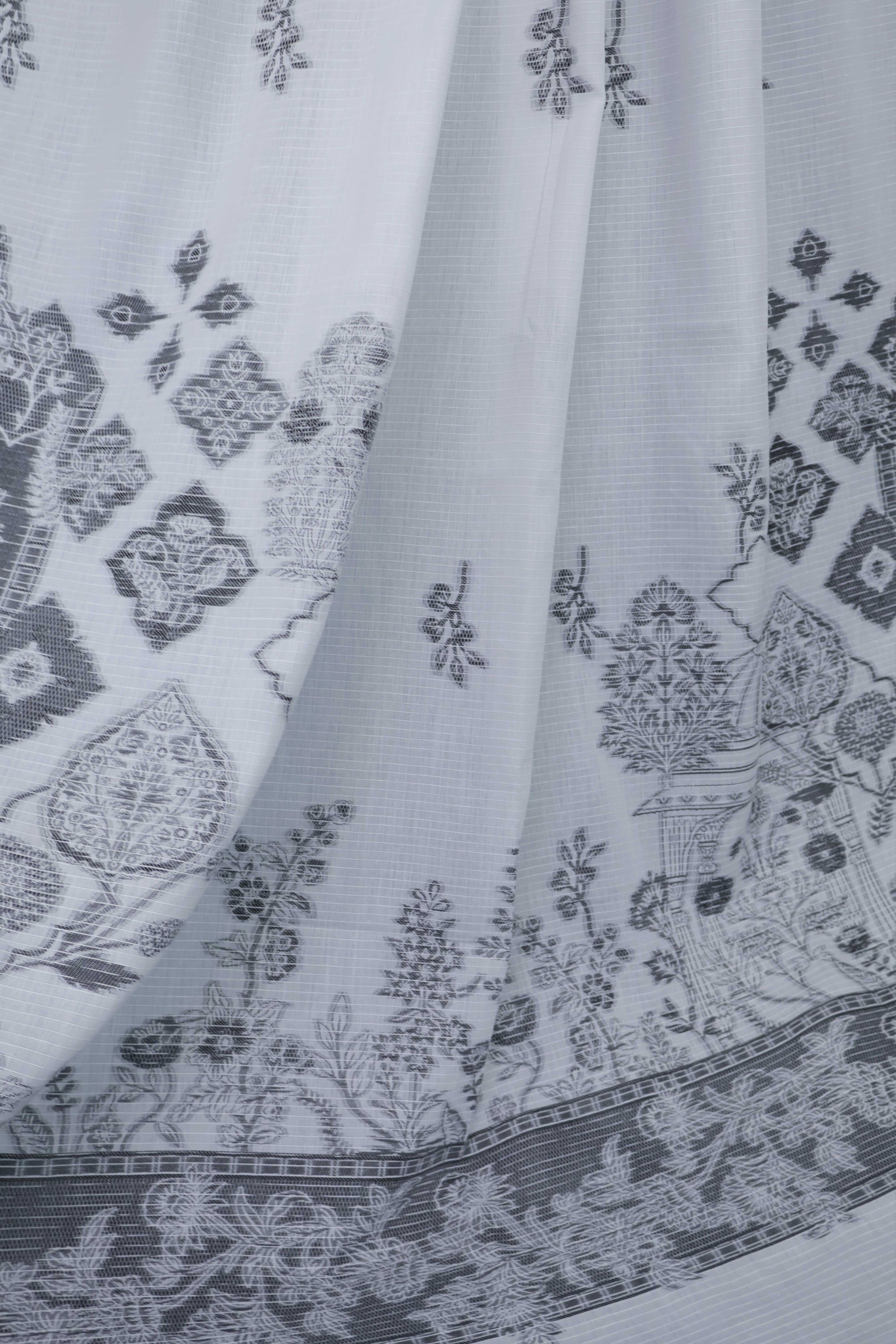 Dyeable Lawn Shawl 2875F - Image 5