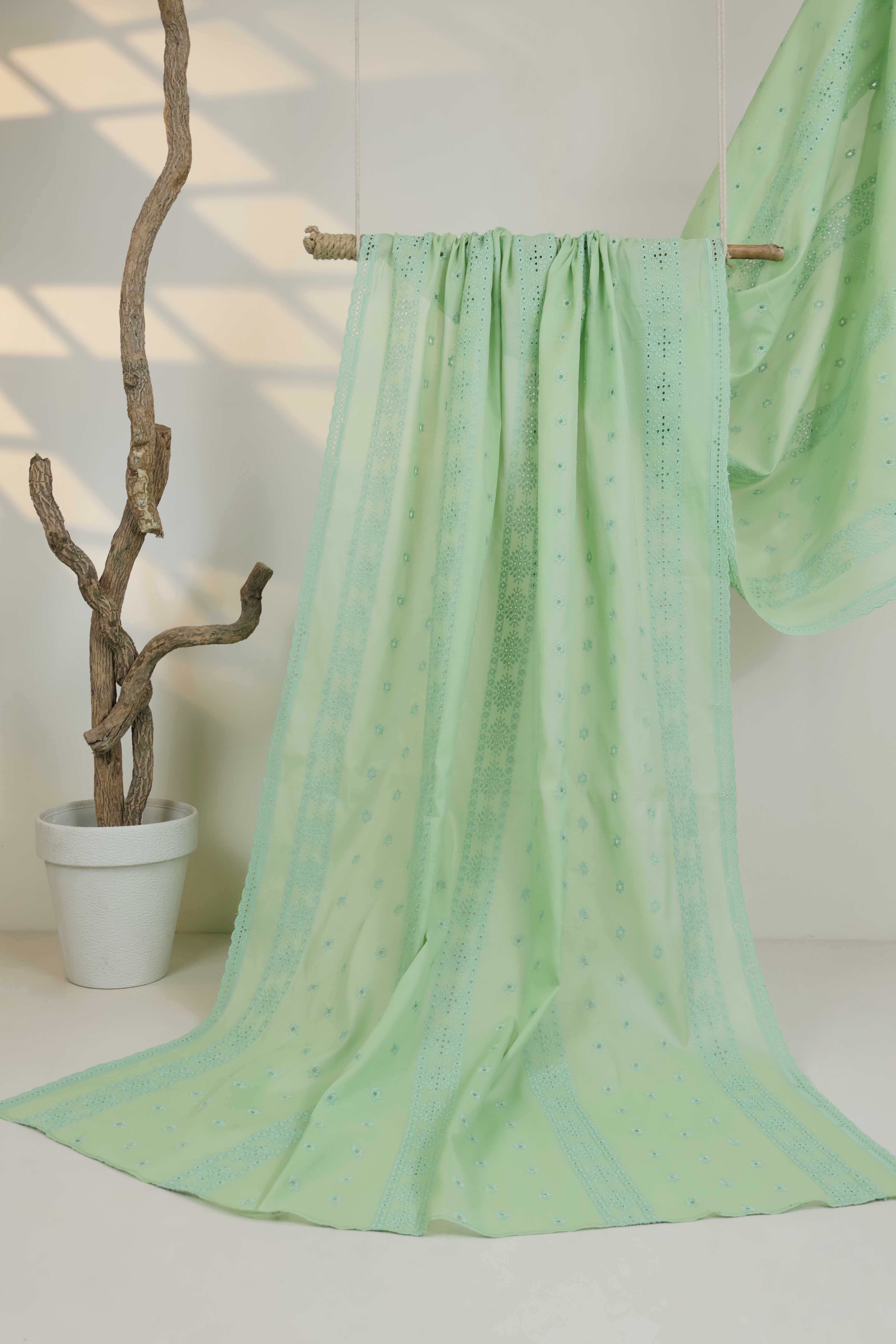Embroidered Lawn Full Size Shawl 1477H - Image 3