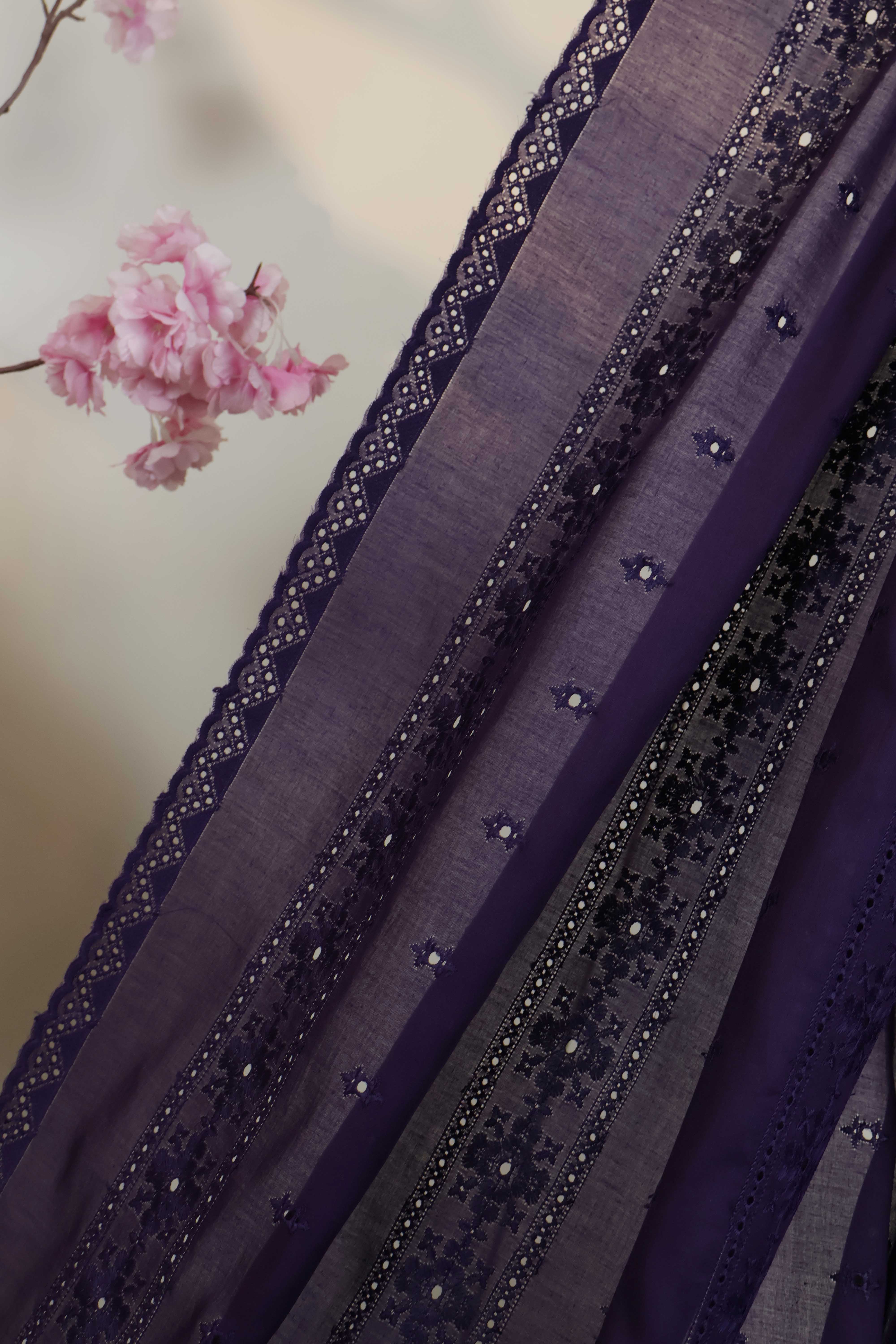 Embroidered Lawn Full Size Shawl 1477K - Image 4