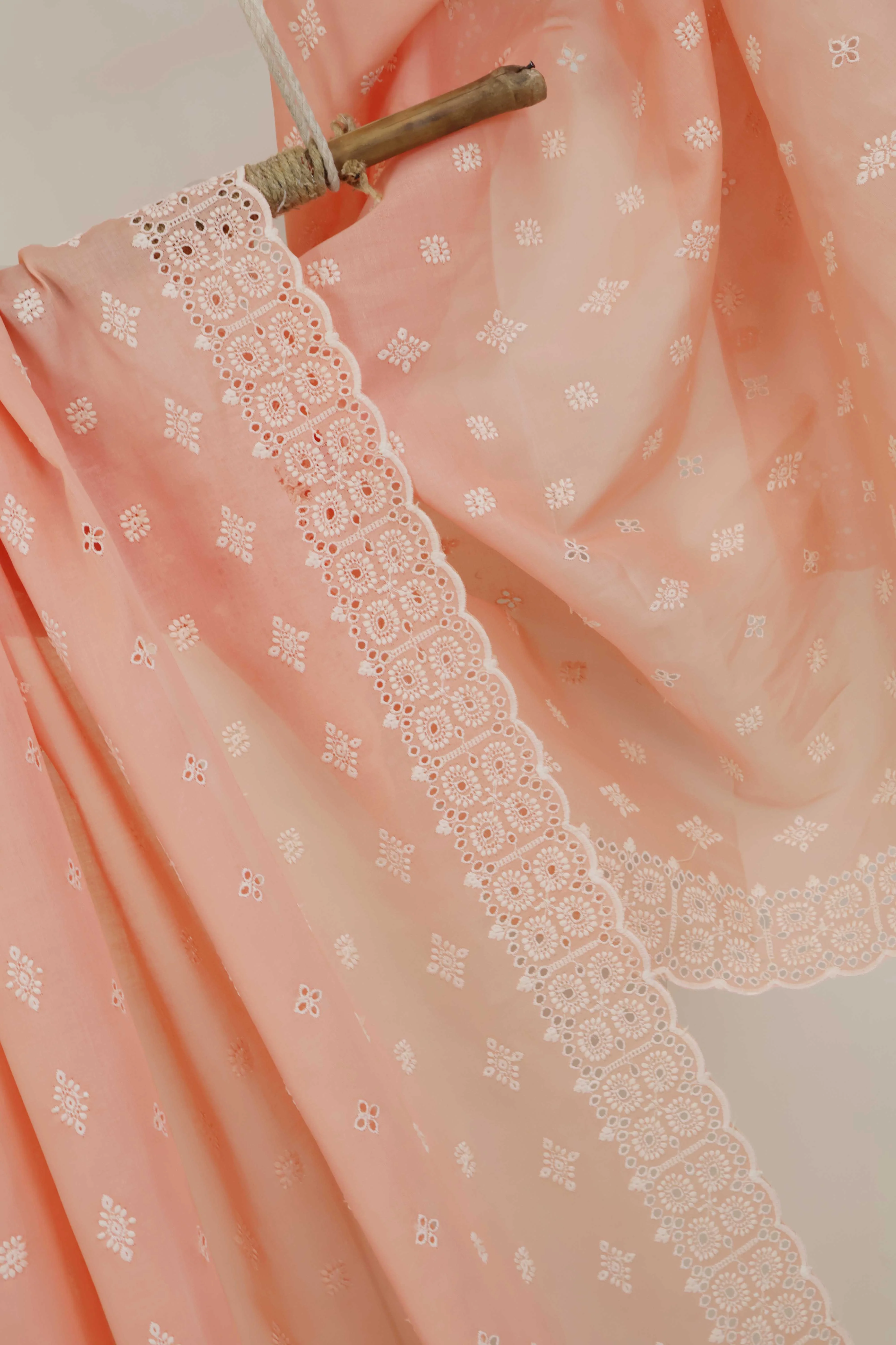 Embroidered Lawn Full Size Shawl 3849B - Image 2