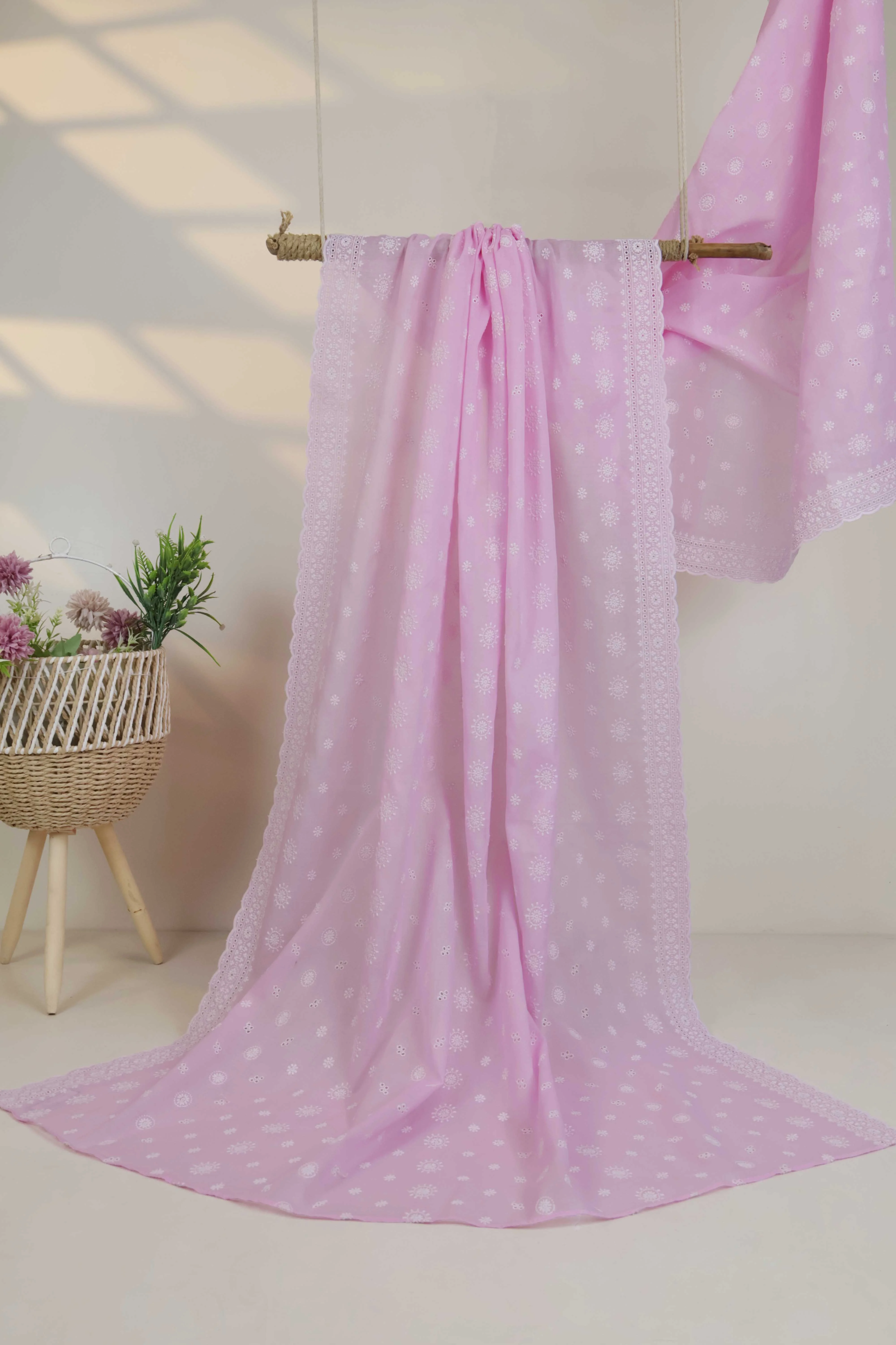 Embroidered Lawn Full Size Shawl 3849G