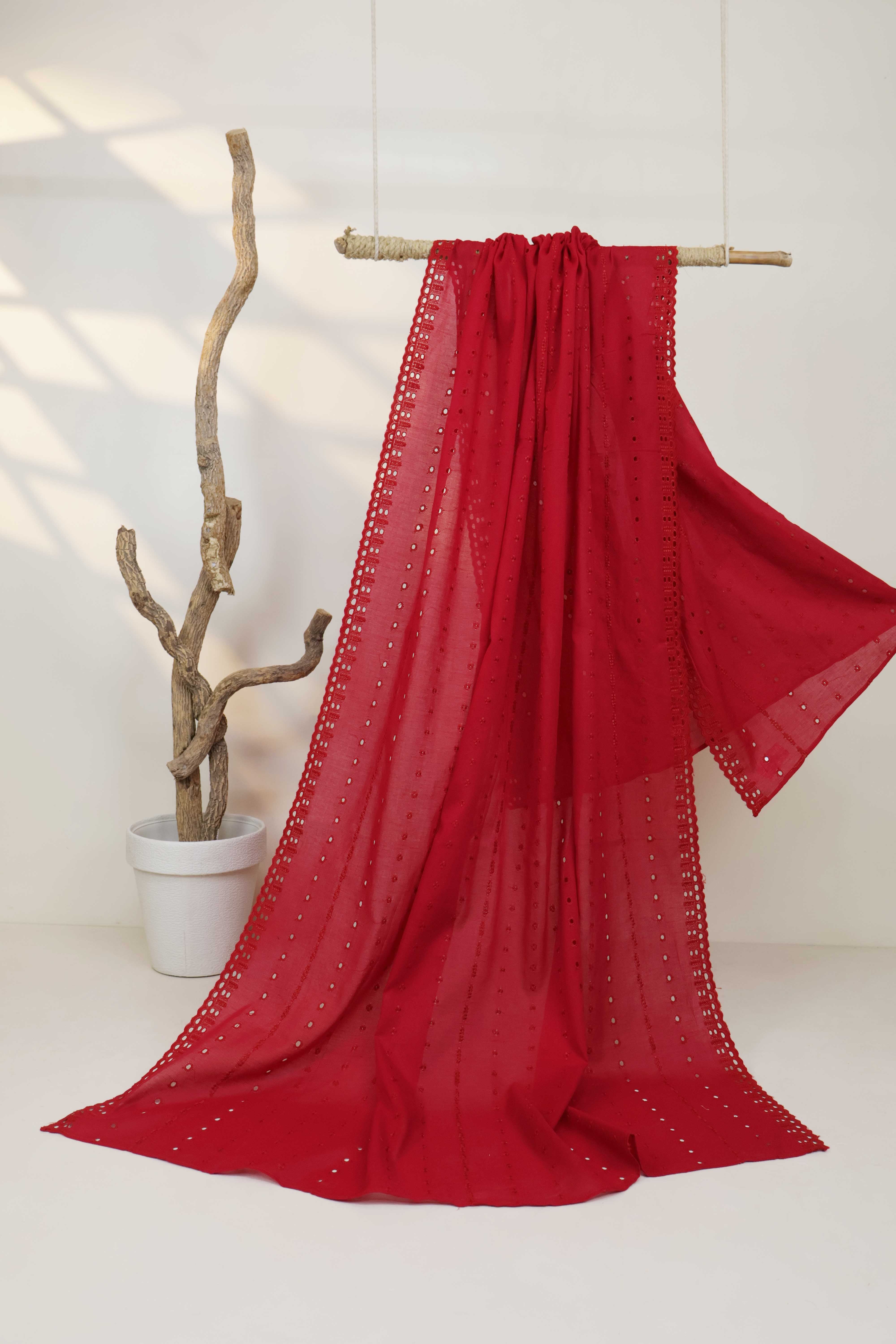 Embroidered Lawn Shawl 2868N