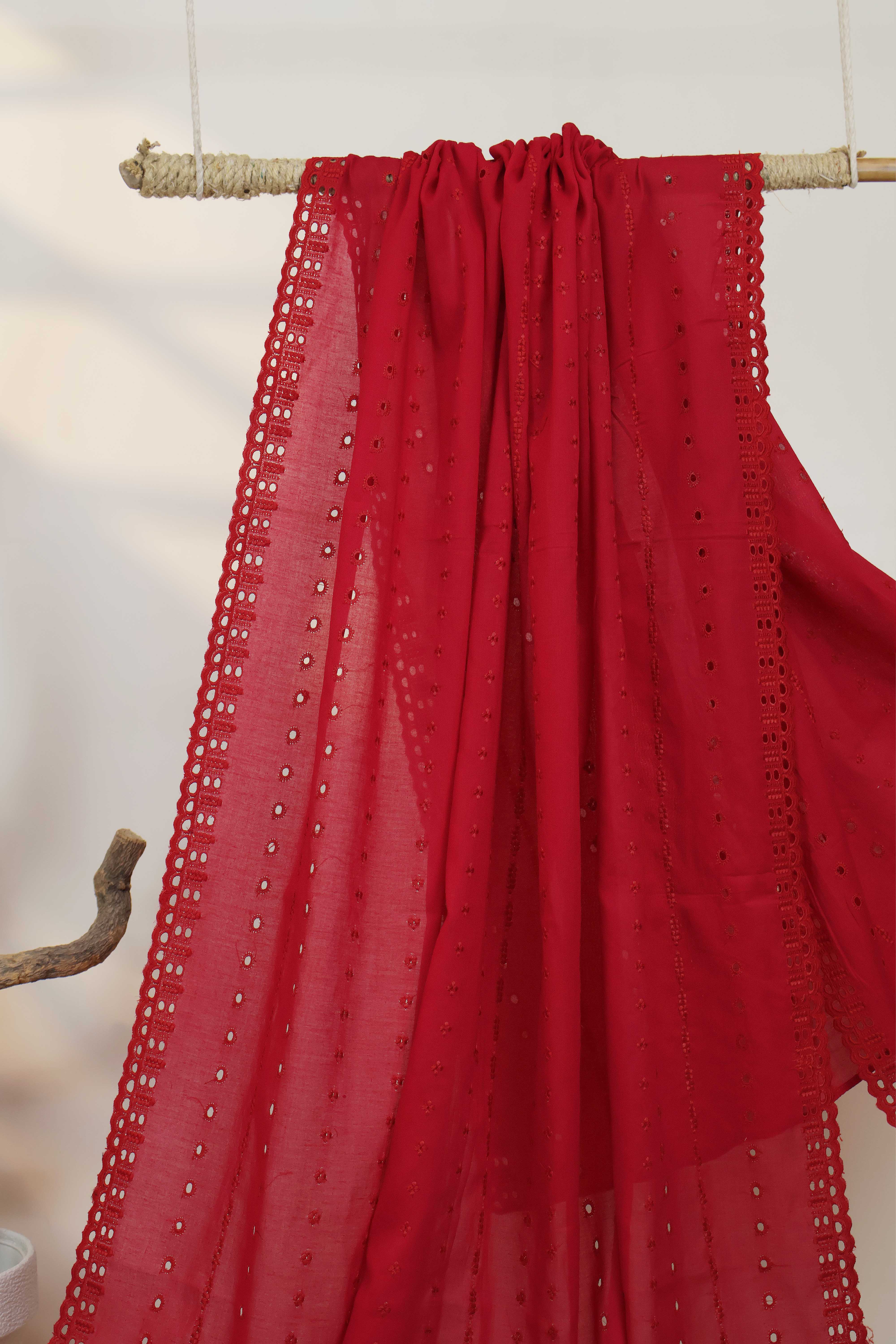Embroidered Lawn Shawl 2868N - Image 2