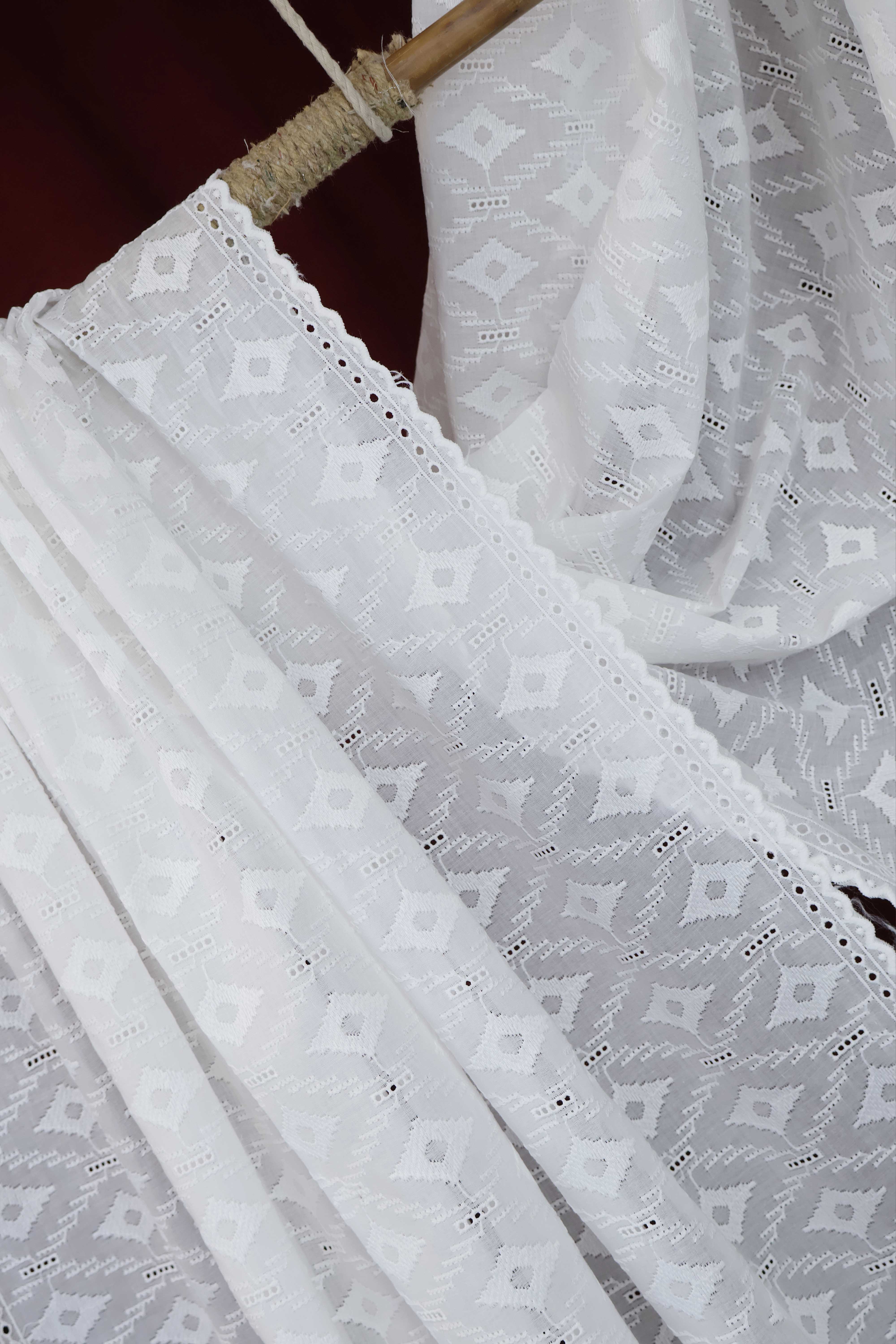 Embroidered Lawn Shawl 3364A - Image 3