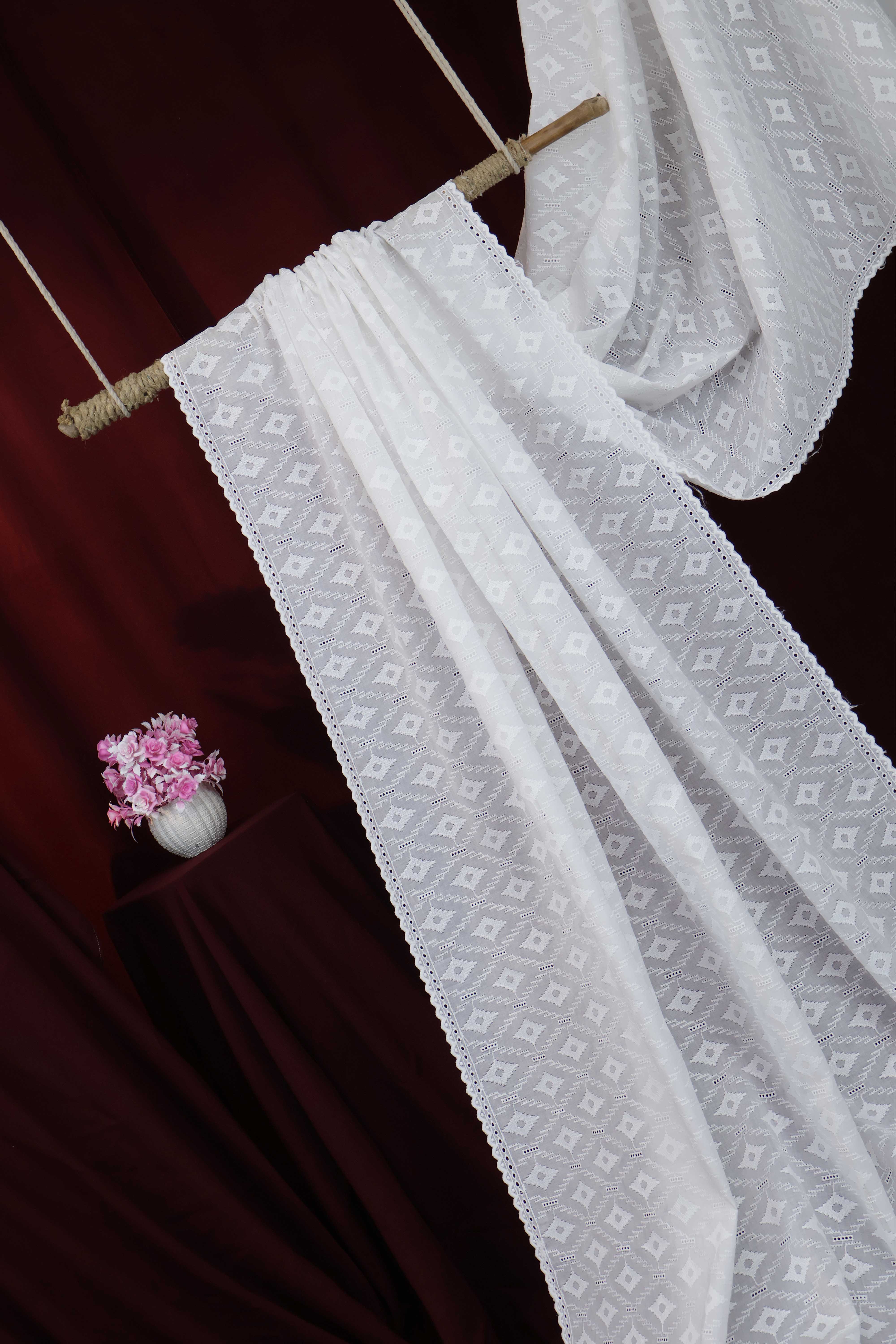 Embroidered Lawn Shawl 3364A - Image 4