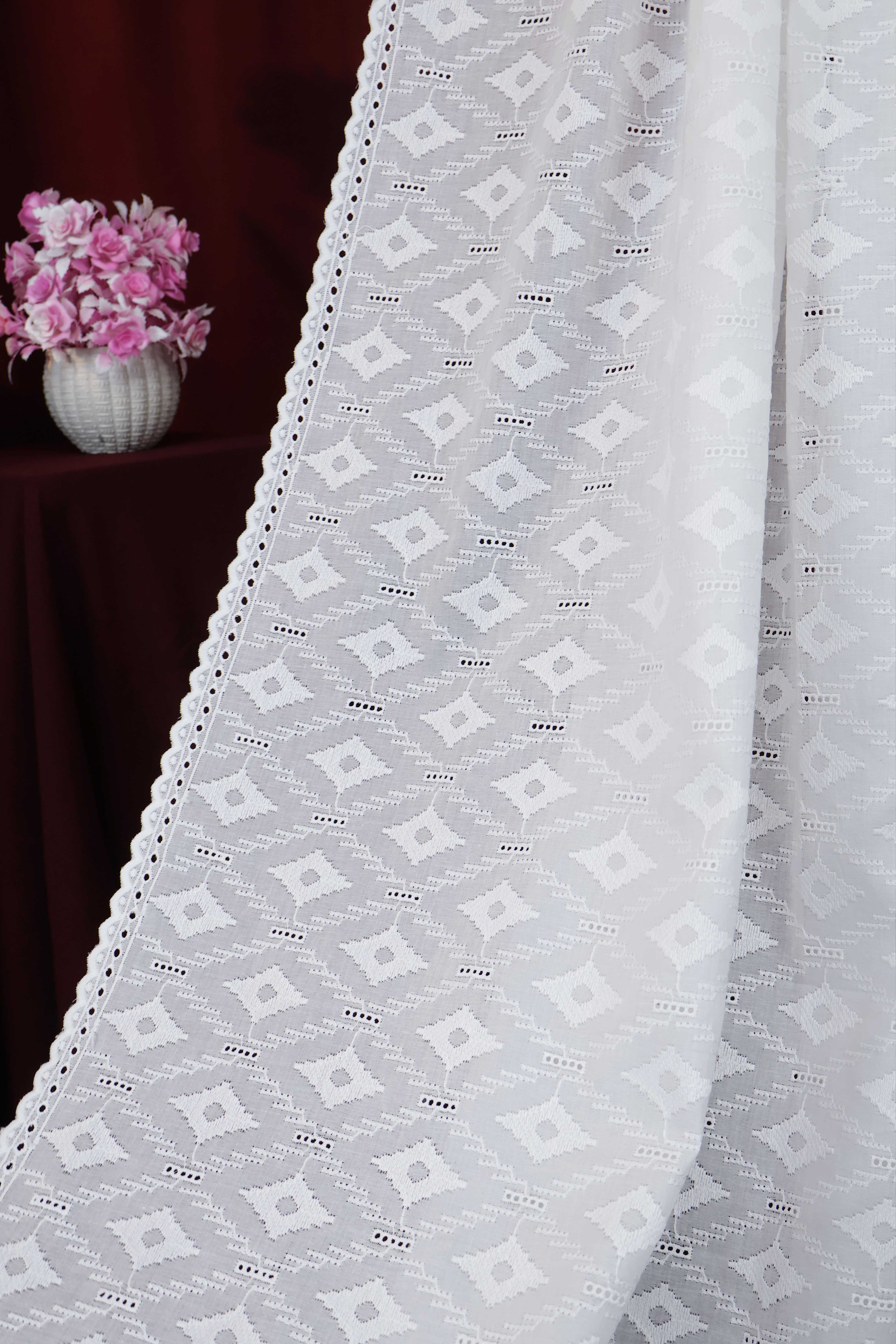 Embroidered Lawn Shawl 3364A - Image 5