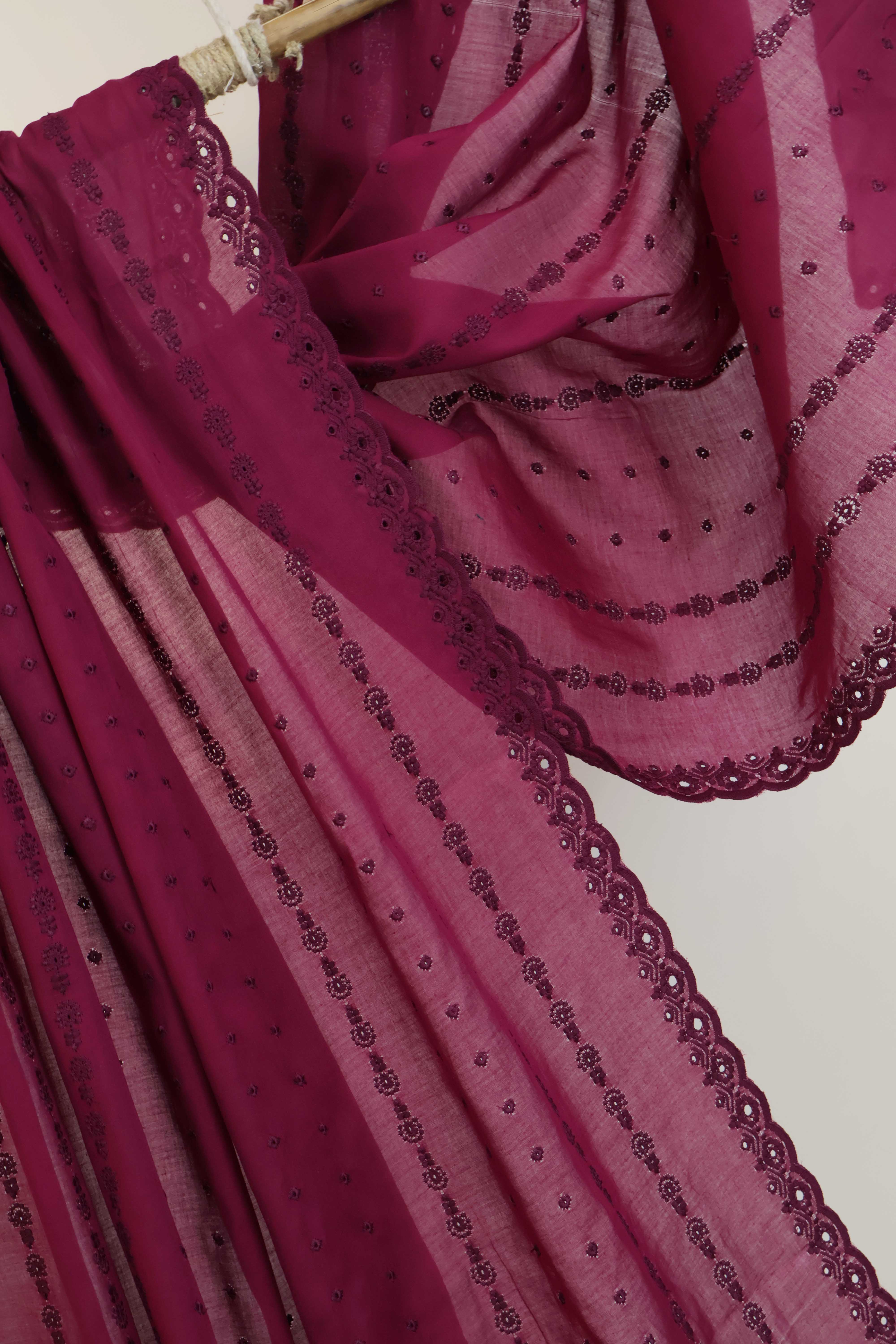 Embroidered Lawn Shawl 3787DD - Image 4
