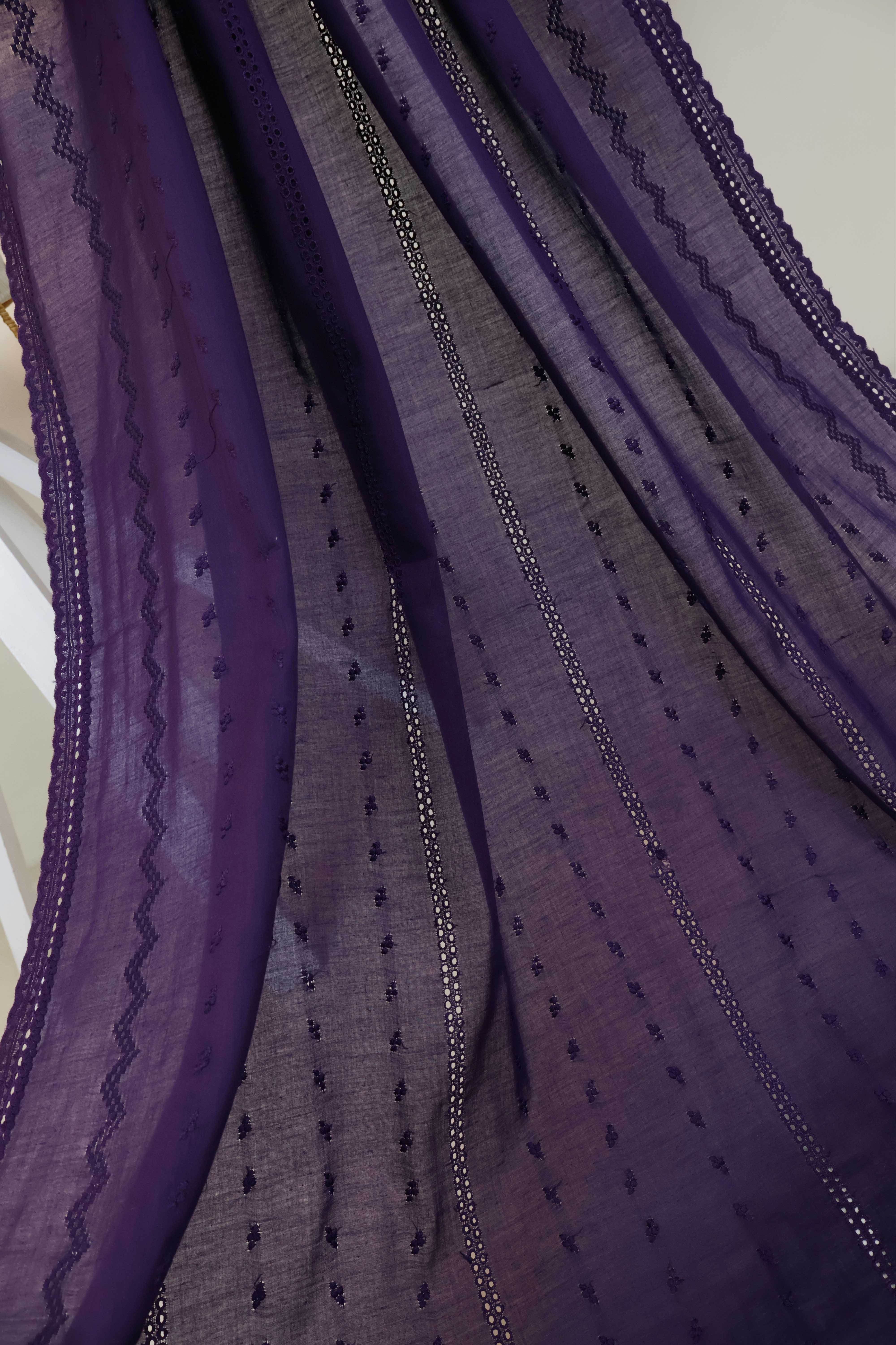 Embroidered Lawn Shawl 3787E - Image 5