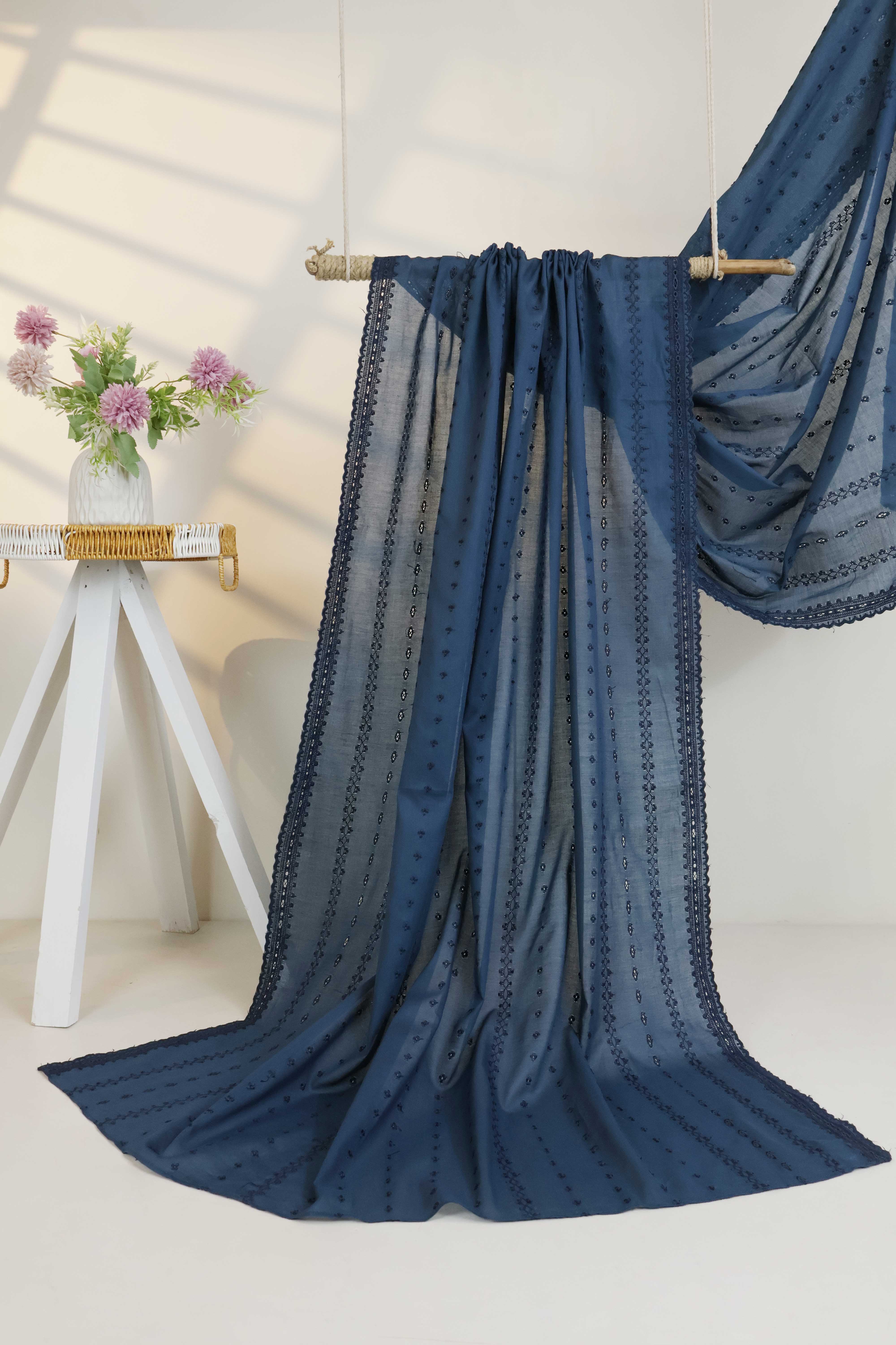 Embroidered Lawn Shawl 3787JJ - Image 2