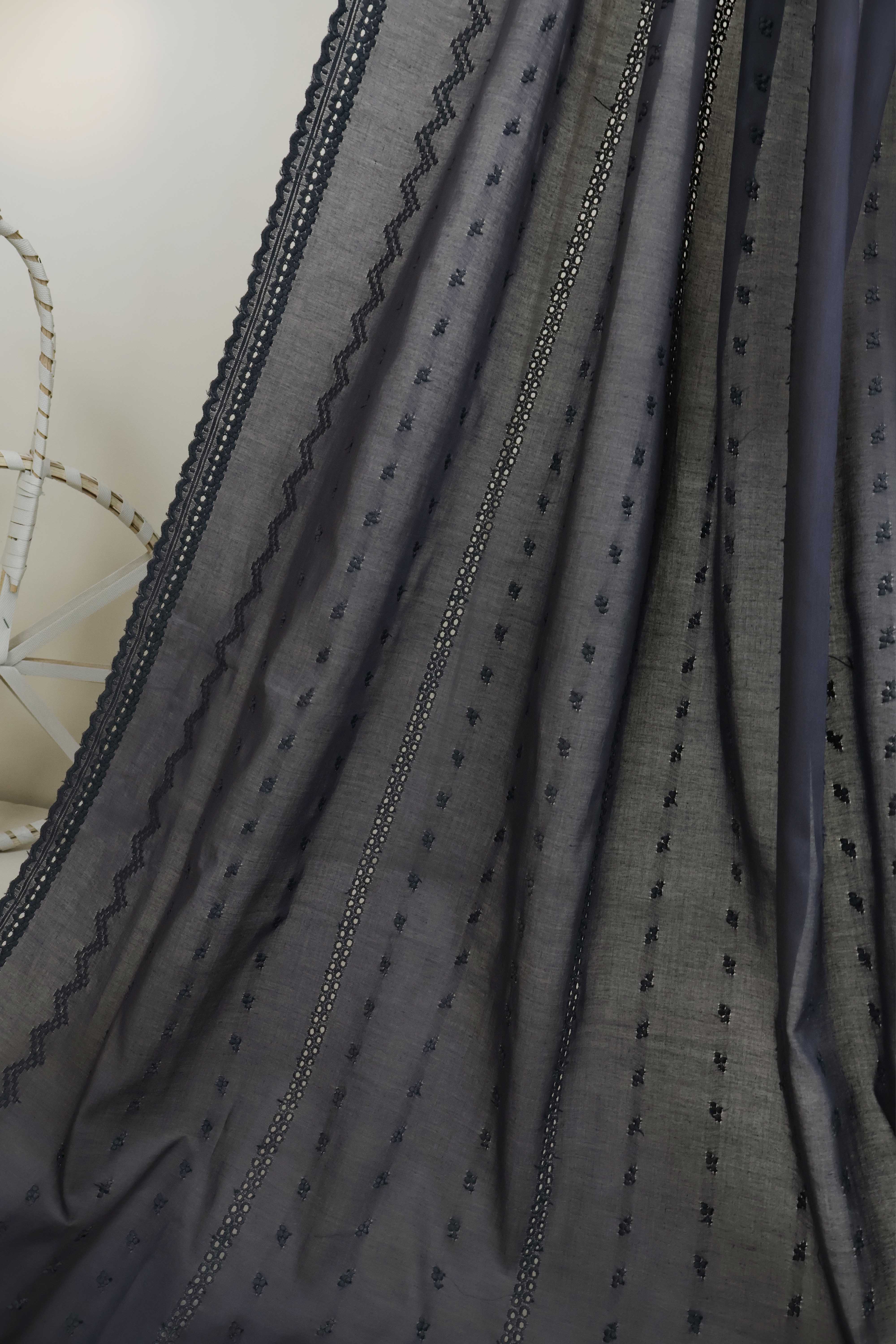 Embroidered Lawn Shawl 3787L - Image 5