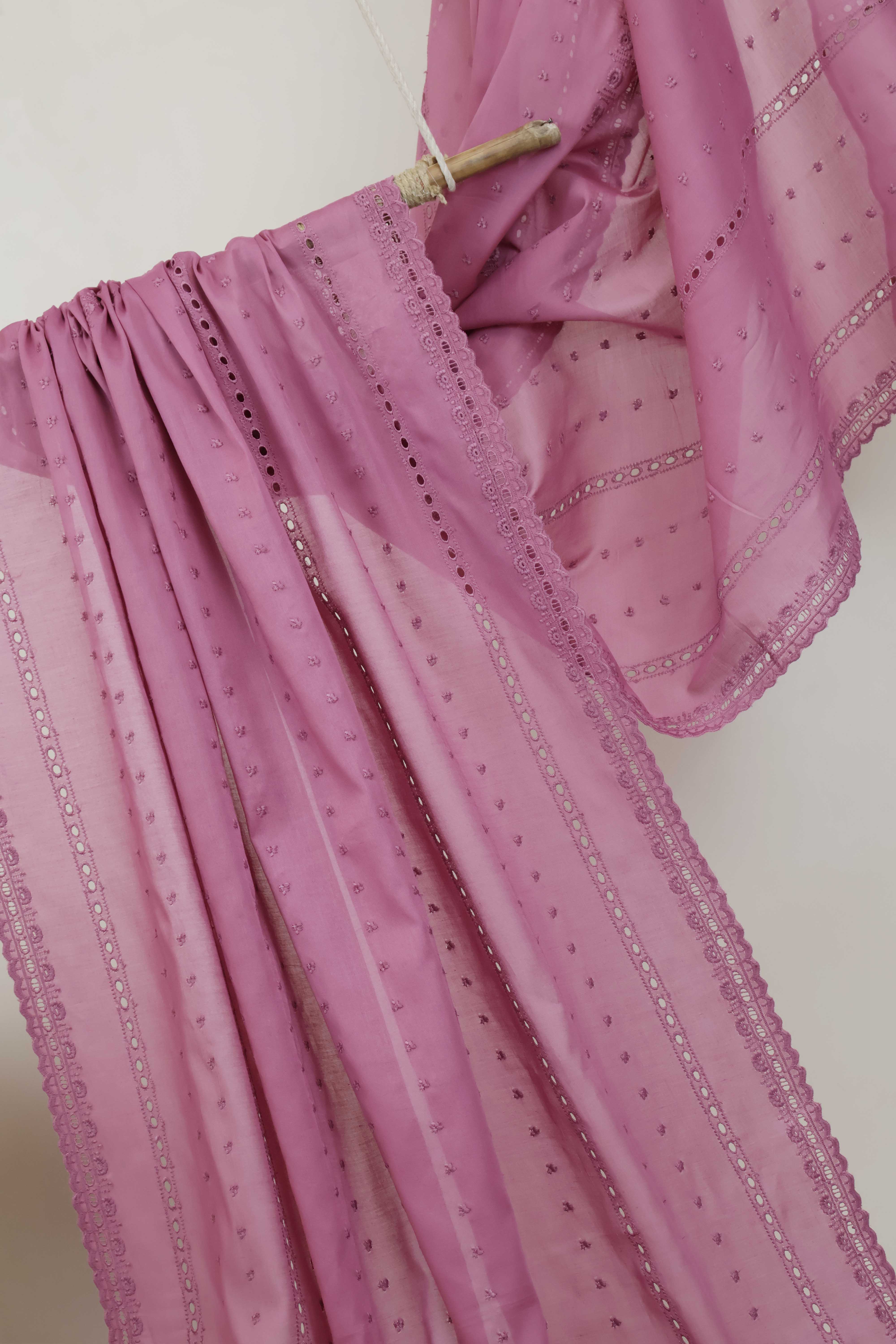 Embroidered Lawn Shawl 3787M - Image 4