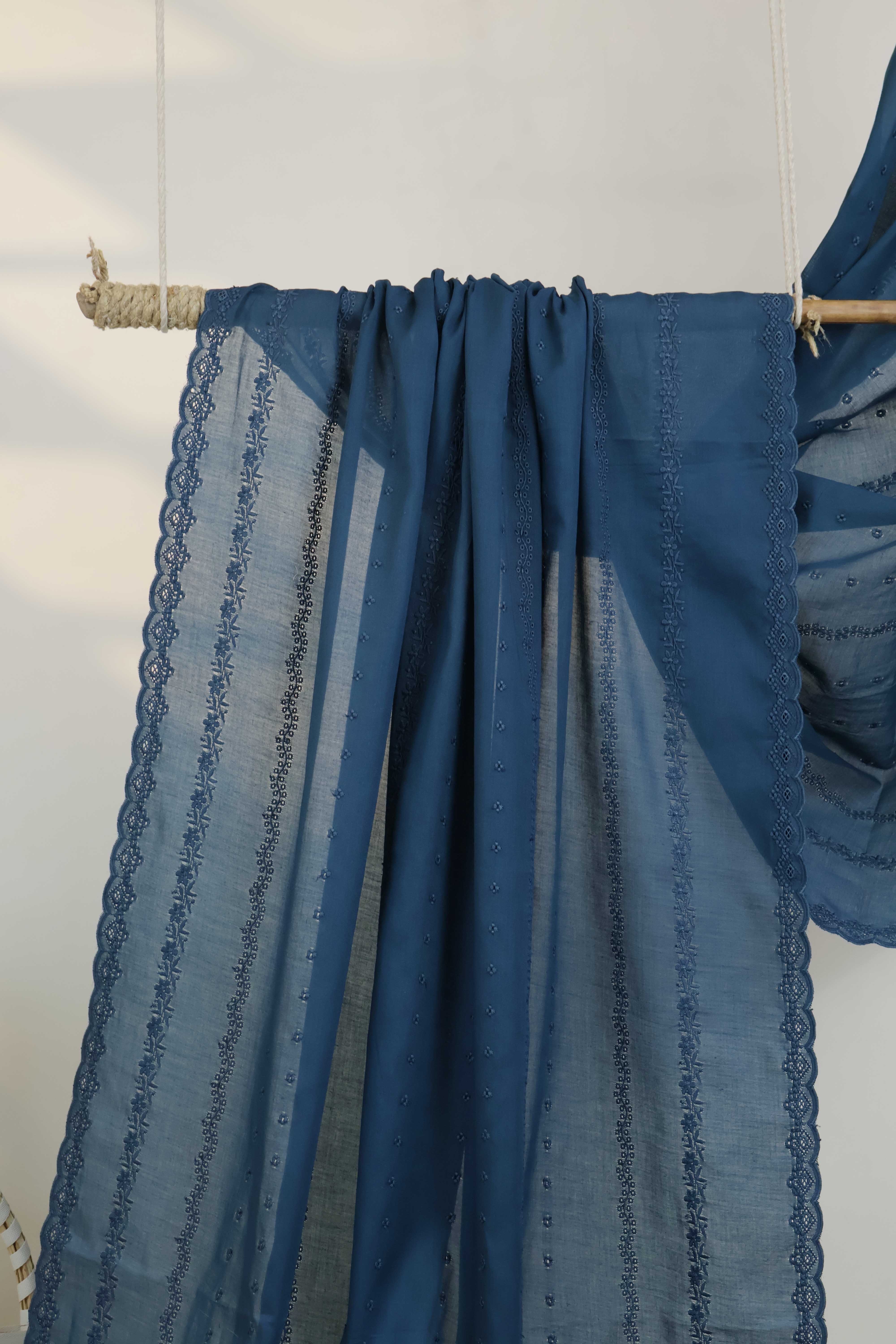 Embroidered Lawn Shawl 3787OO - Image 5