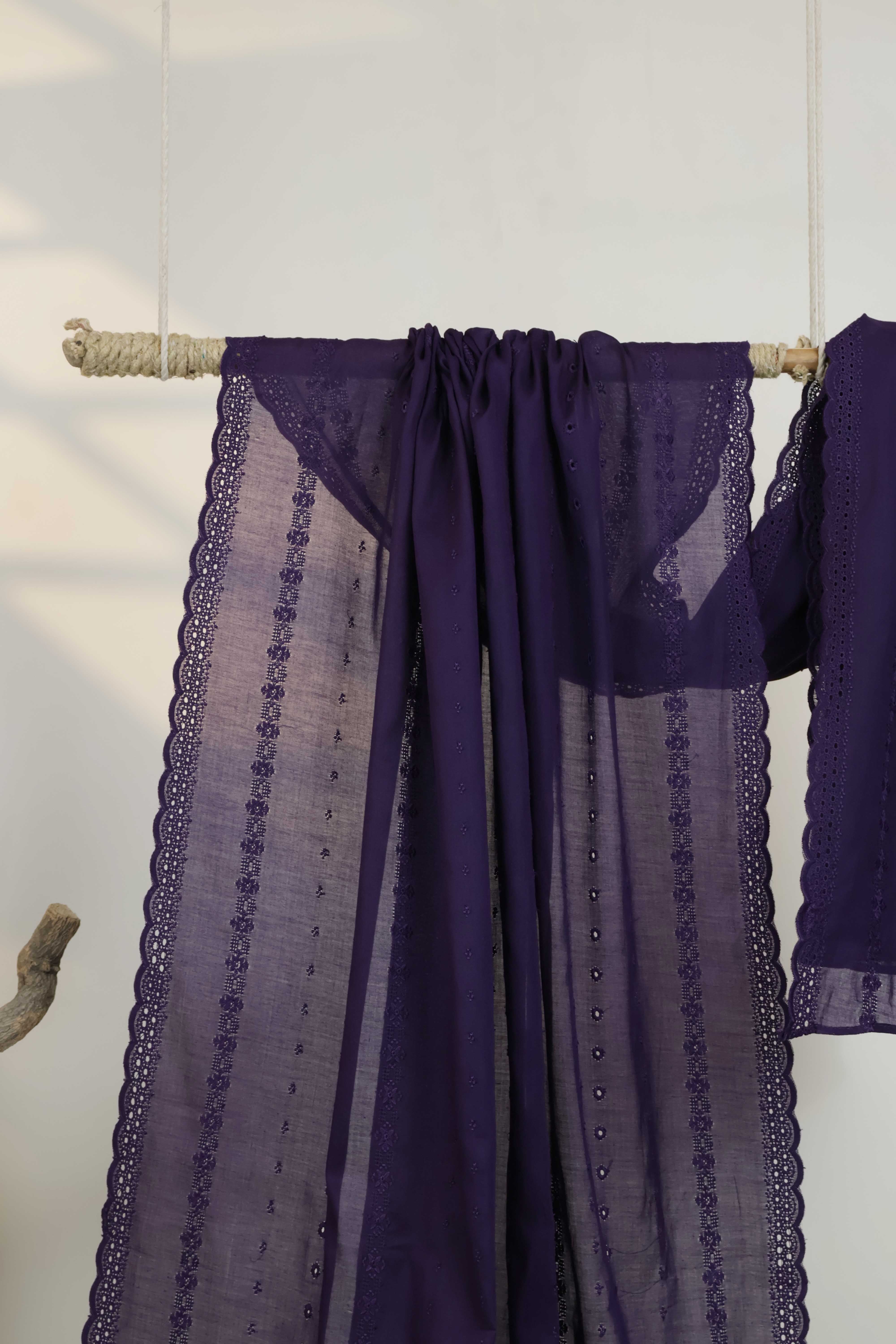 Embroidered Lawn Shawl 3787RR
