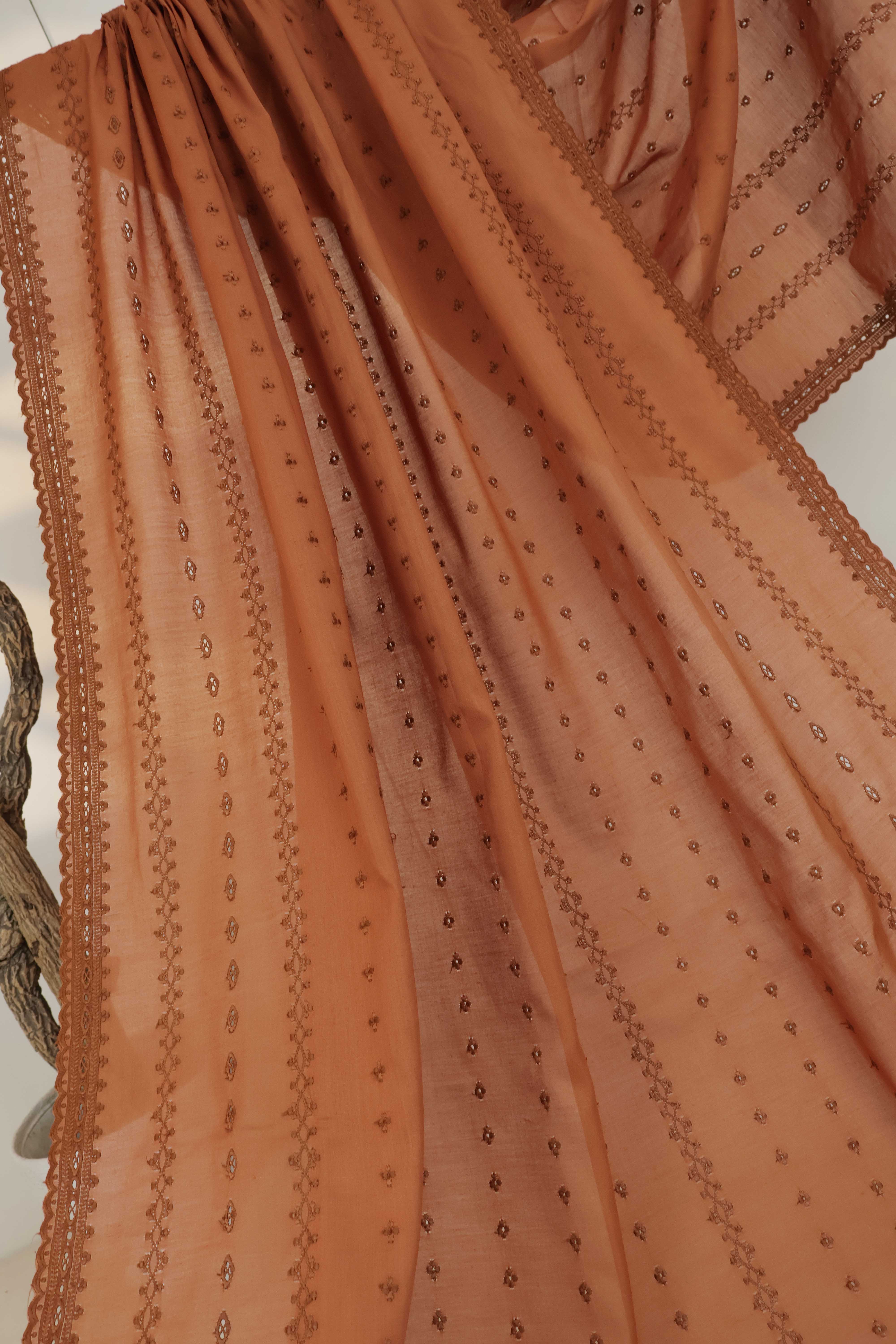 Embroidered Lawn Shawl 3787WW - Image 2