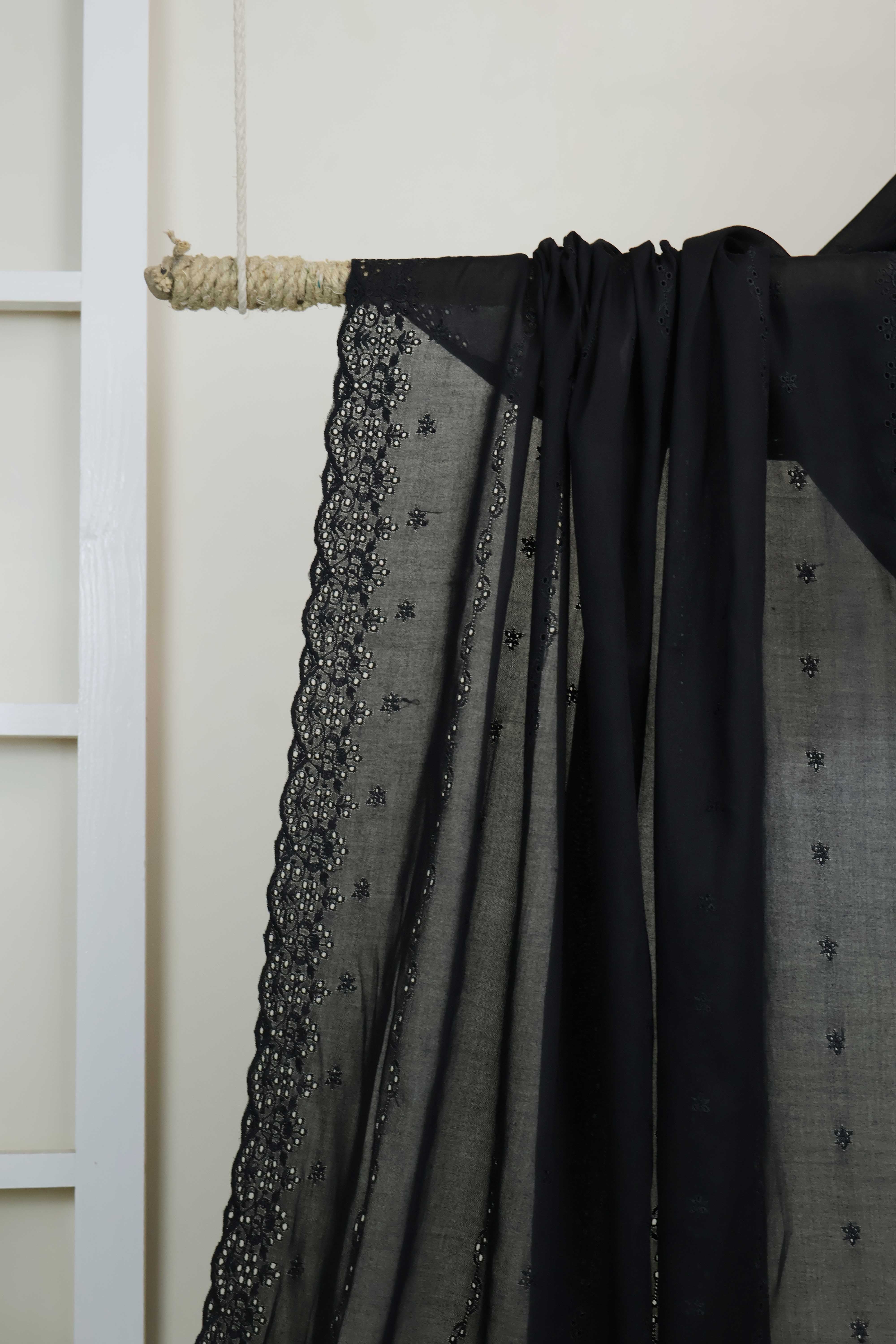 Embroidered Lawn Shawl HLSH123 - Image 5