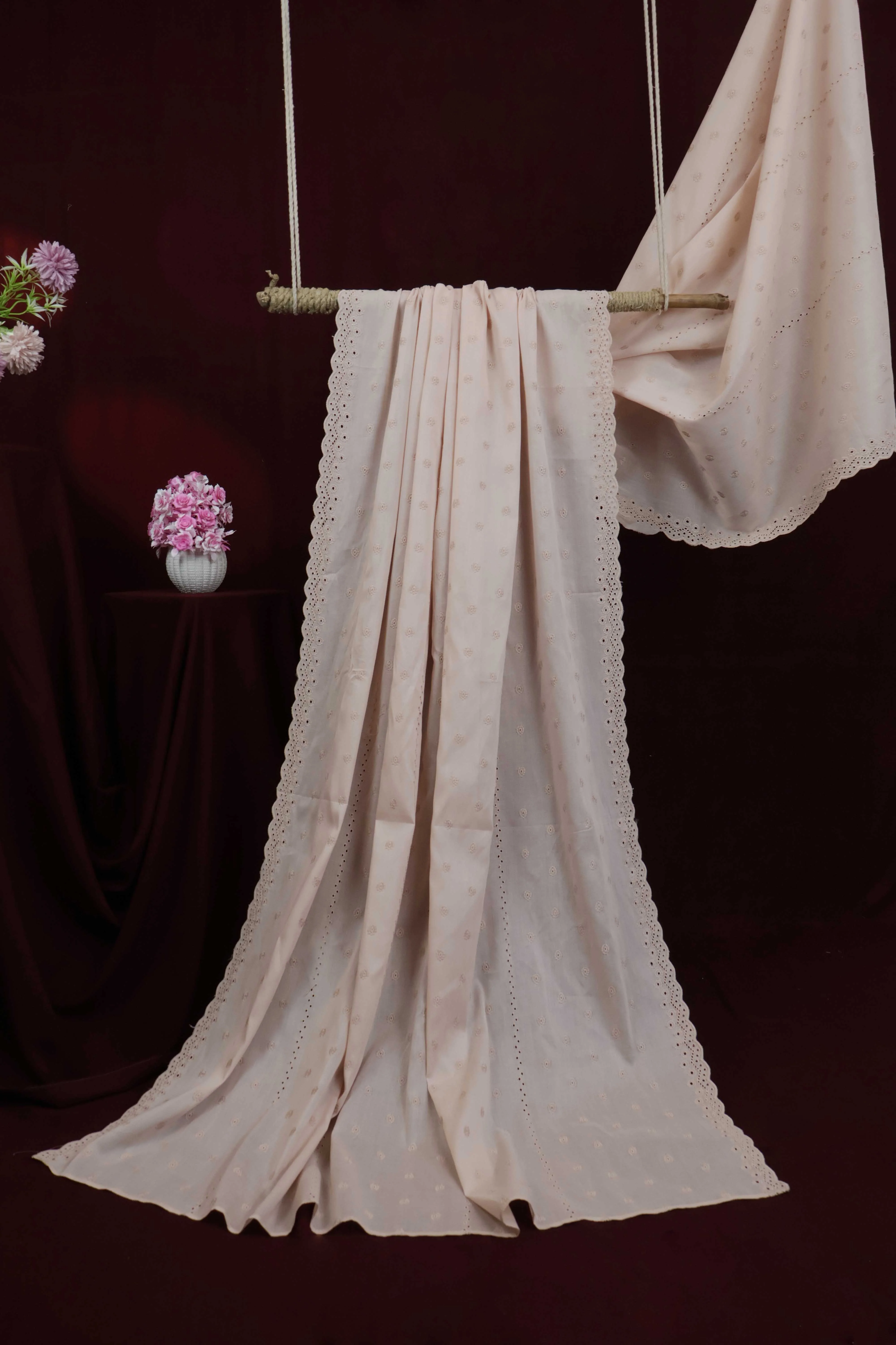 Embroidered Lawn Shawl HLSH150 - Image 3