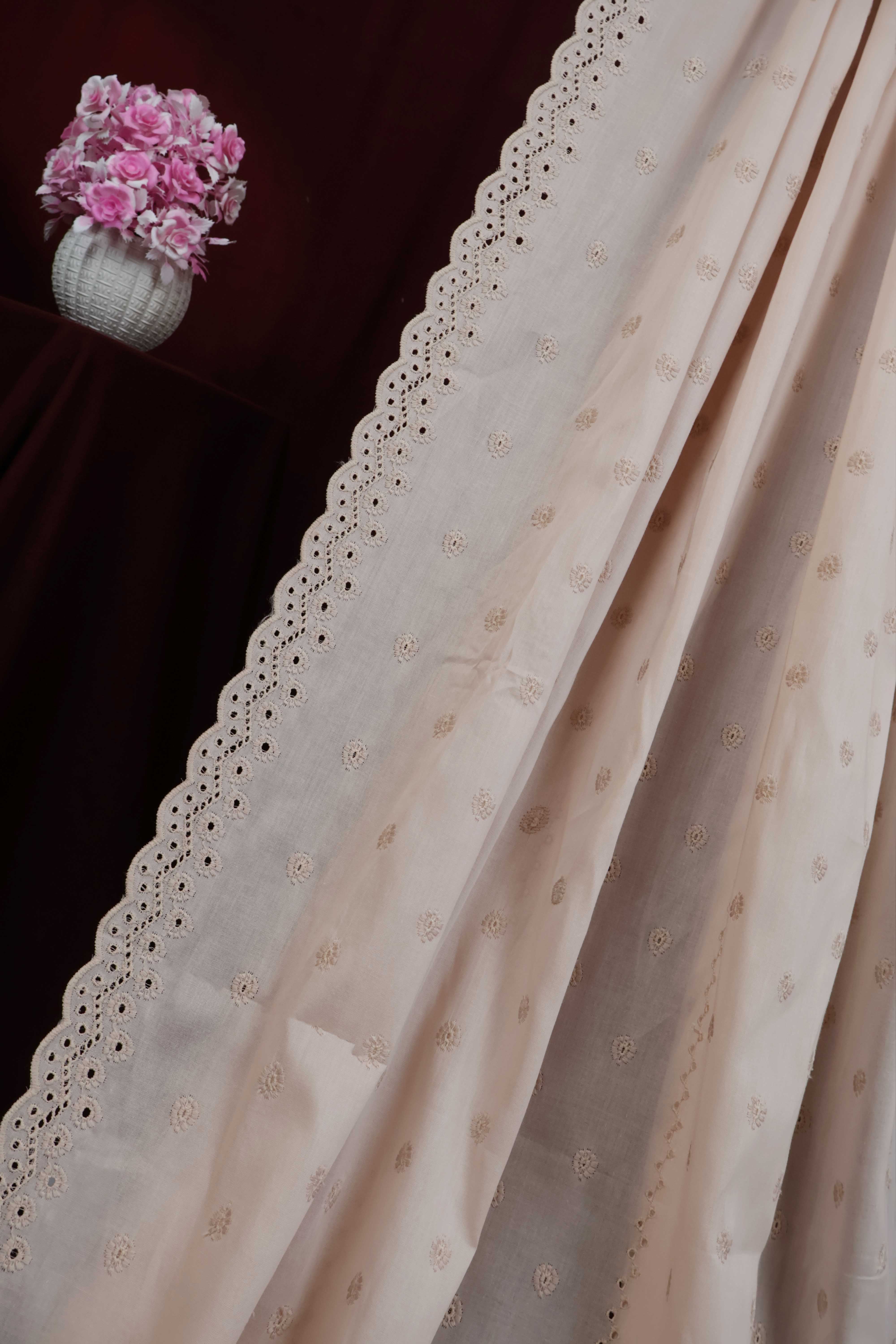 Embroidered Lawn Shawl HLSH150 - Image 4
