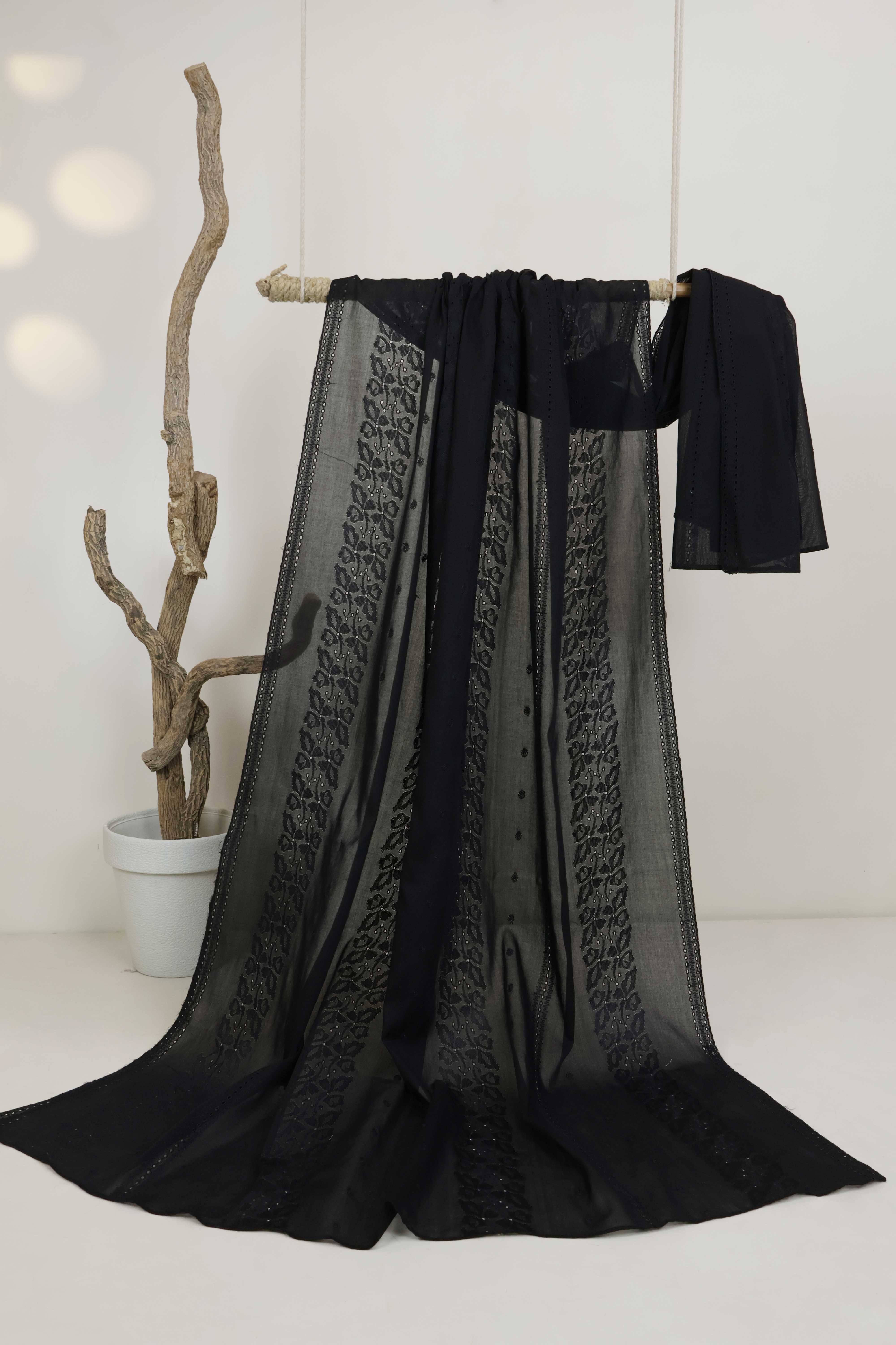 Embroidered Lawn Shawl HLSH184