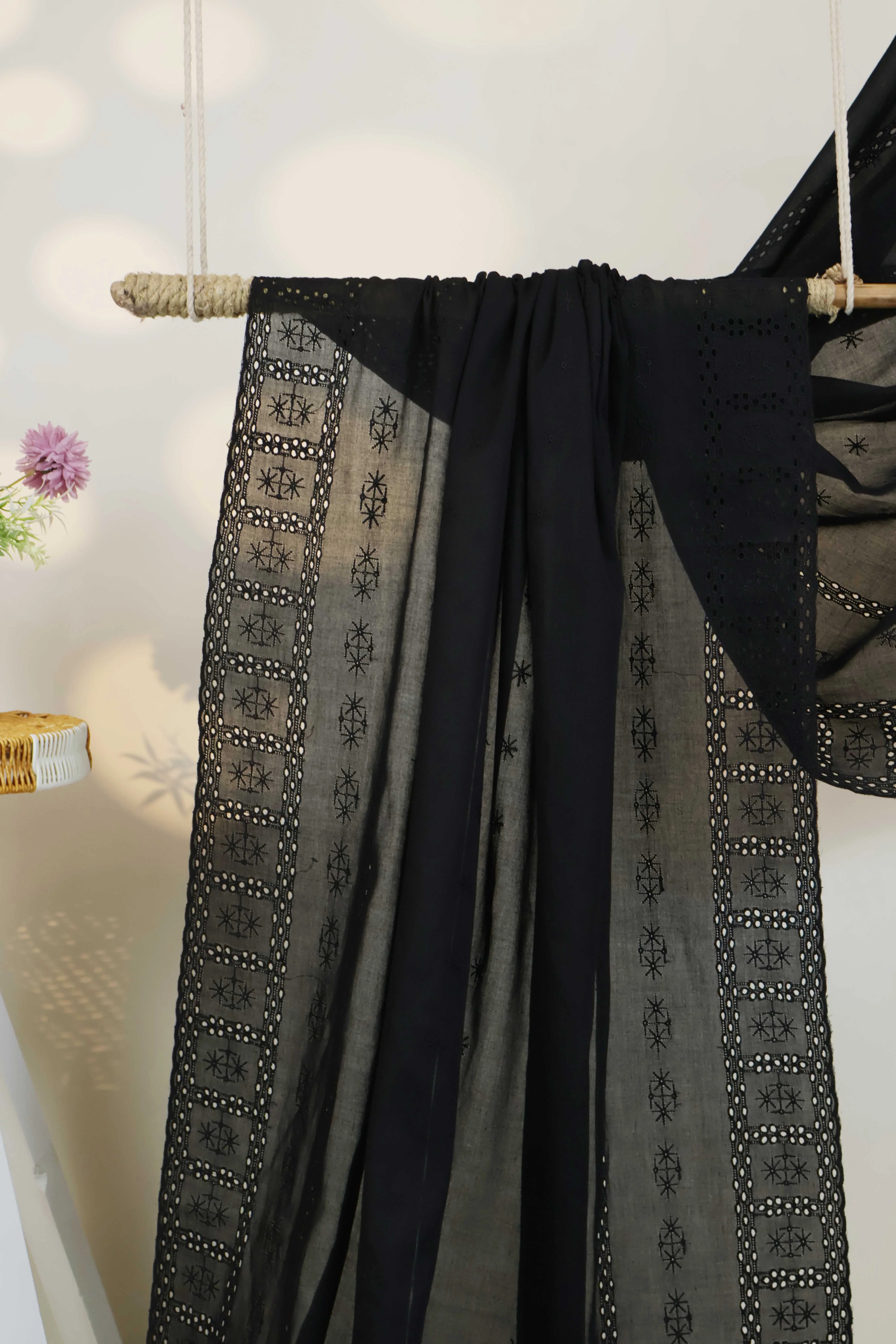 Embroidered Lawn Shawl HLSH203 - Image 5