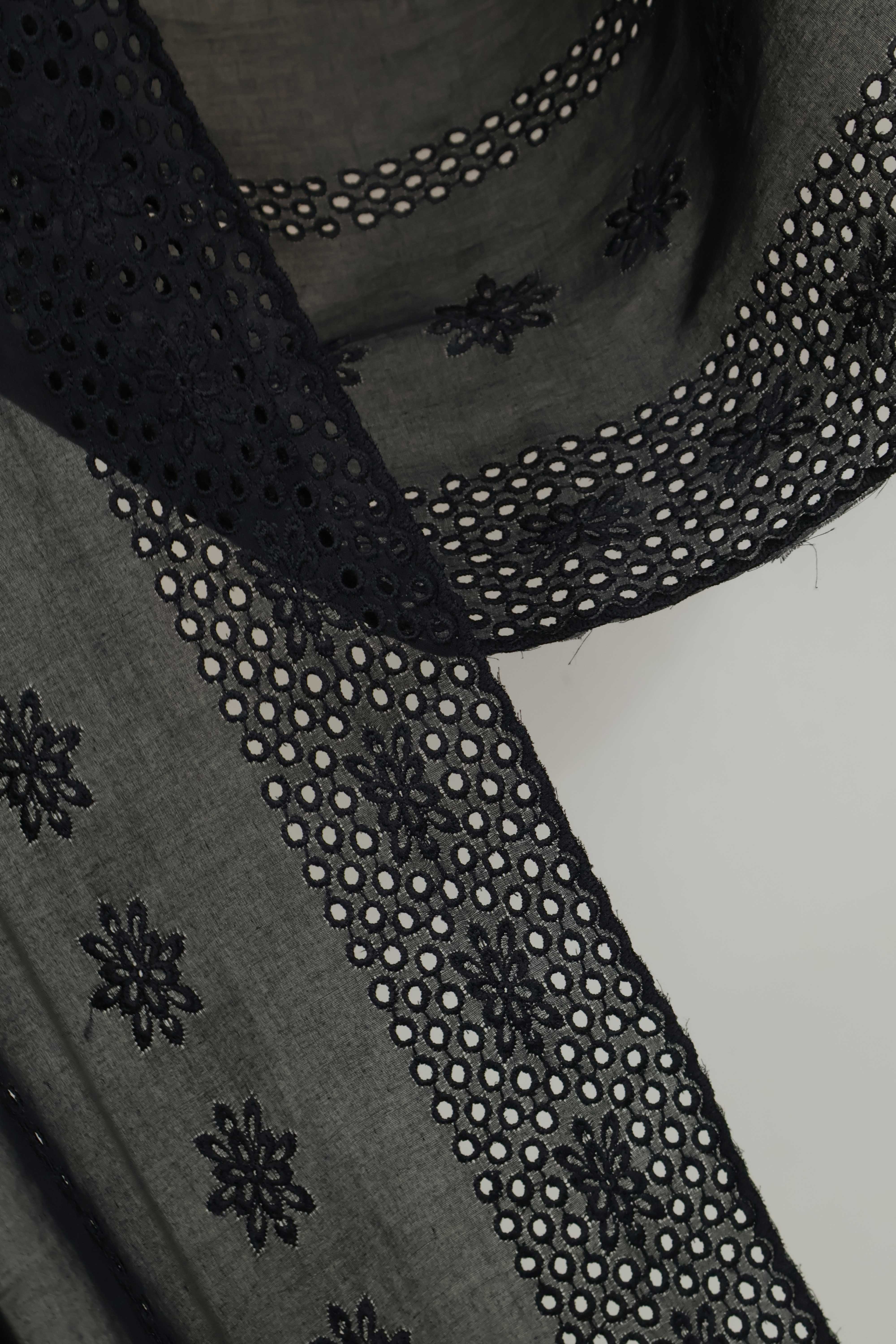 Embroidered Lawn Shawl HLSH206 - Image 2