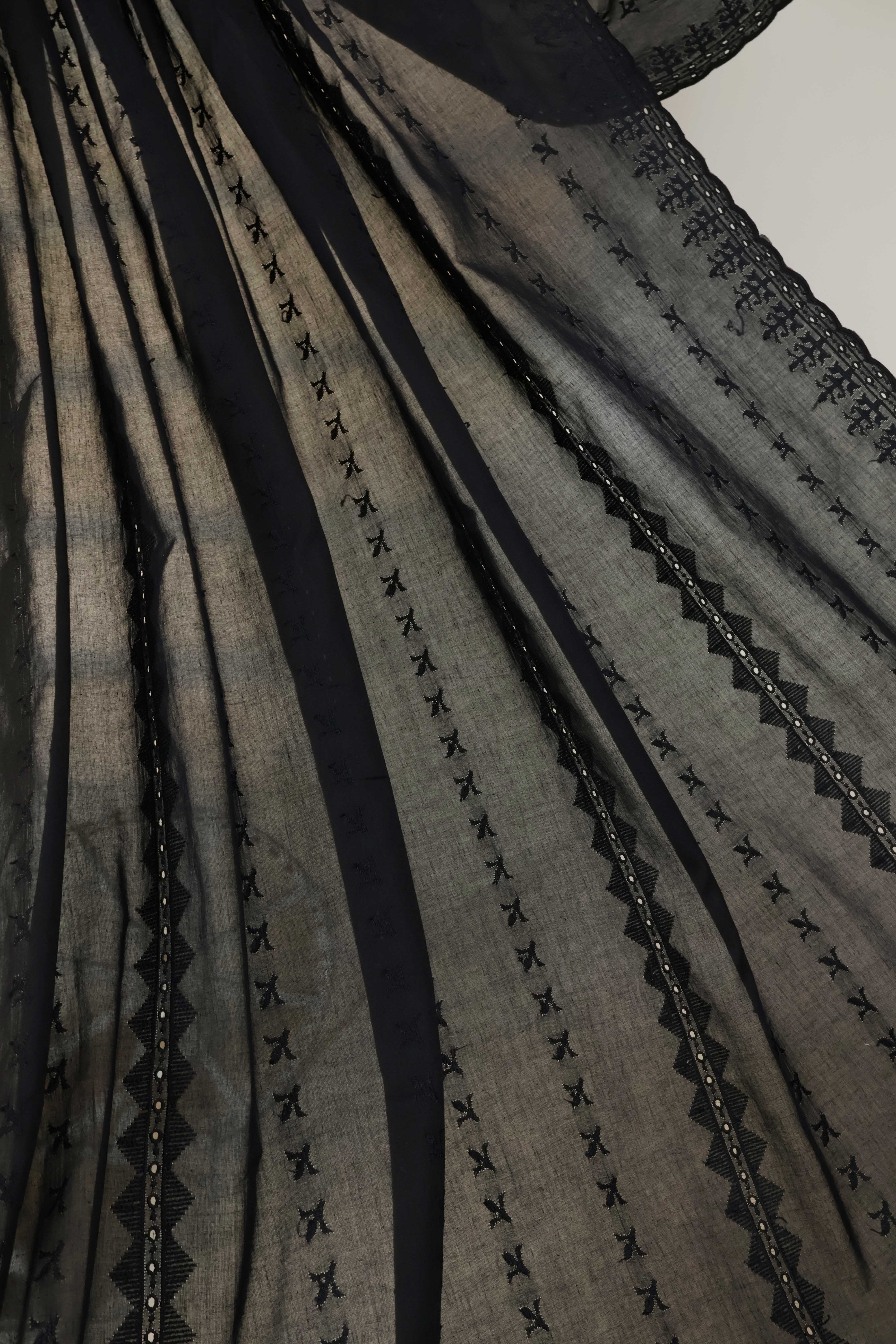 Embroidered Lawn Shawl HLSH208 - Image 4