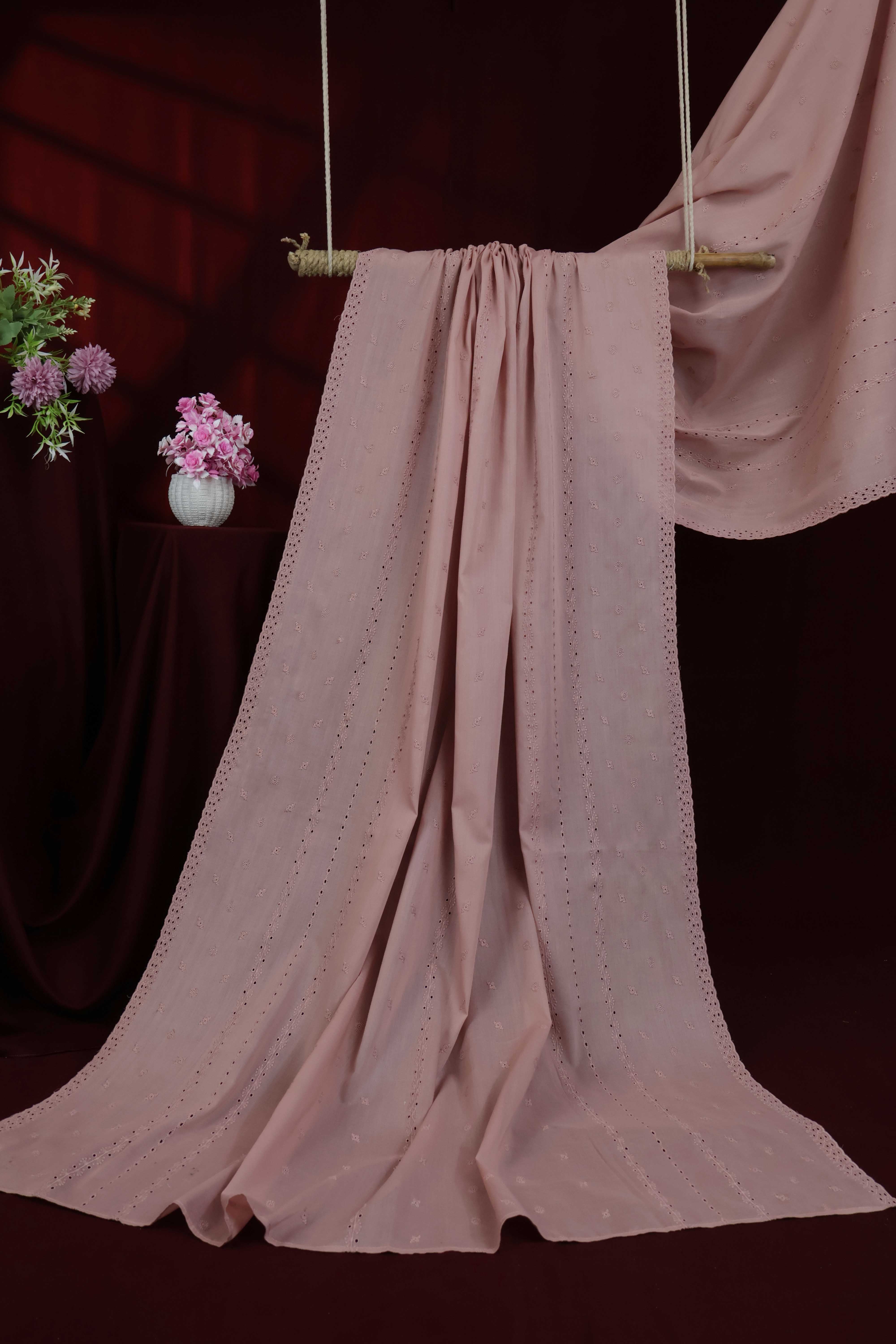 Embroidered Lawn Shawl HLSH216 - Image 3