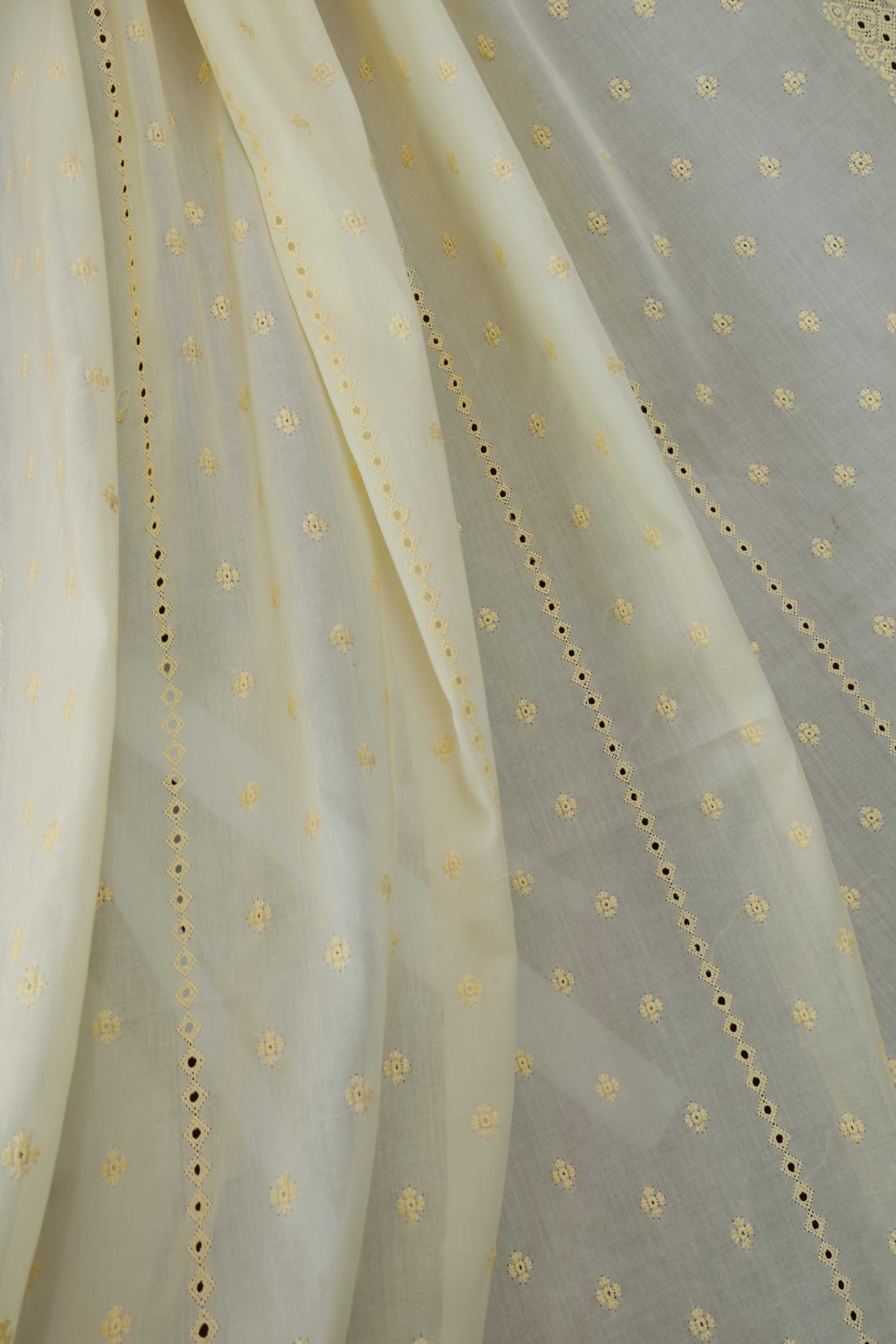 Embroidered Lawn Shawl HLSH217 - Image 5
