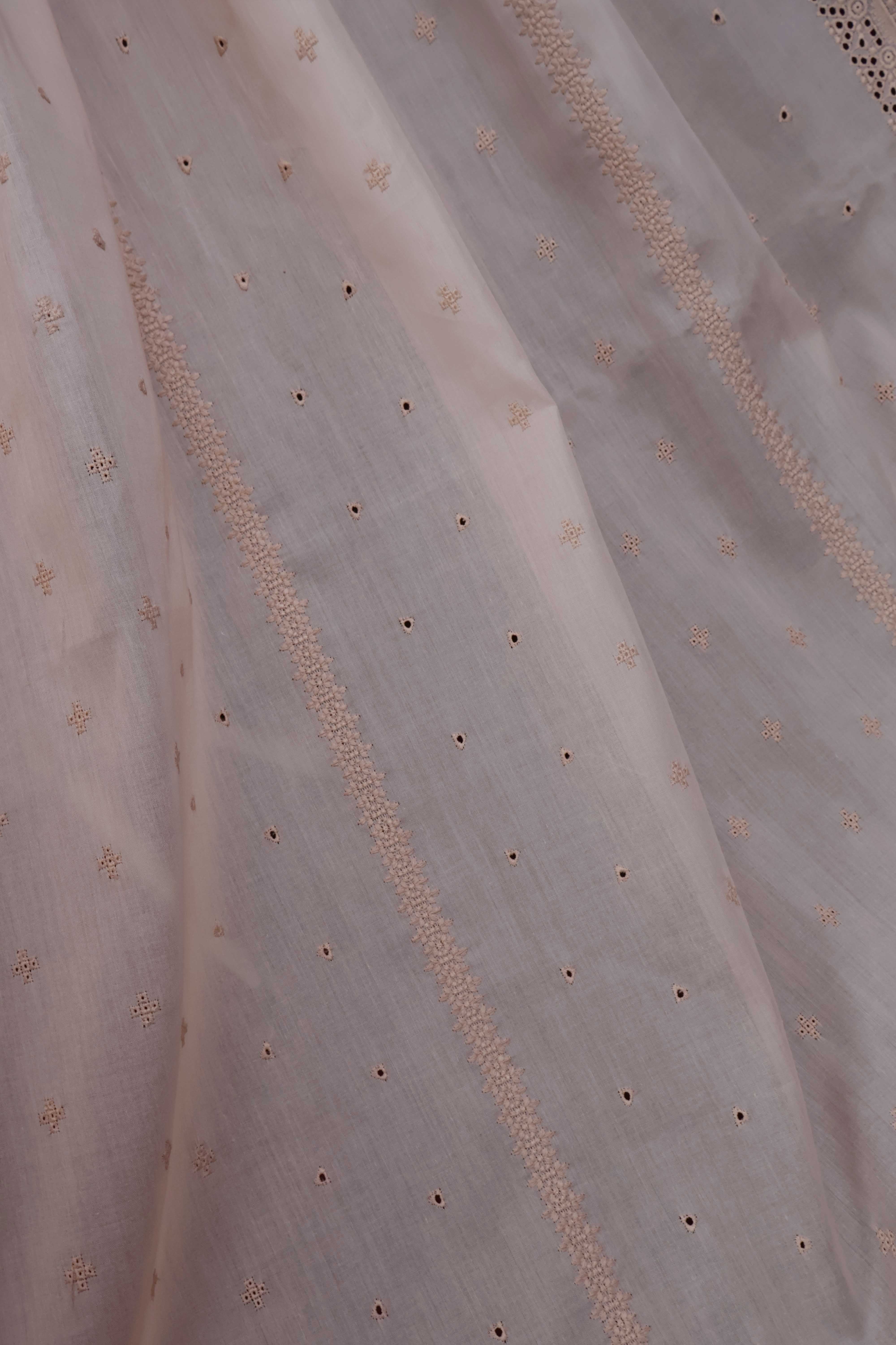 Embroidered Lawn Shawl HLSH218 - Image 2