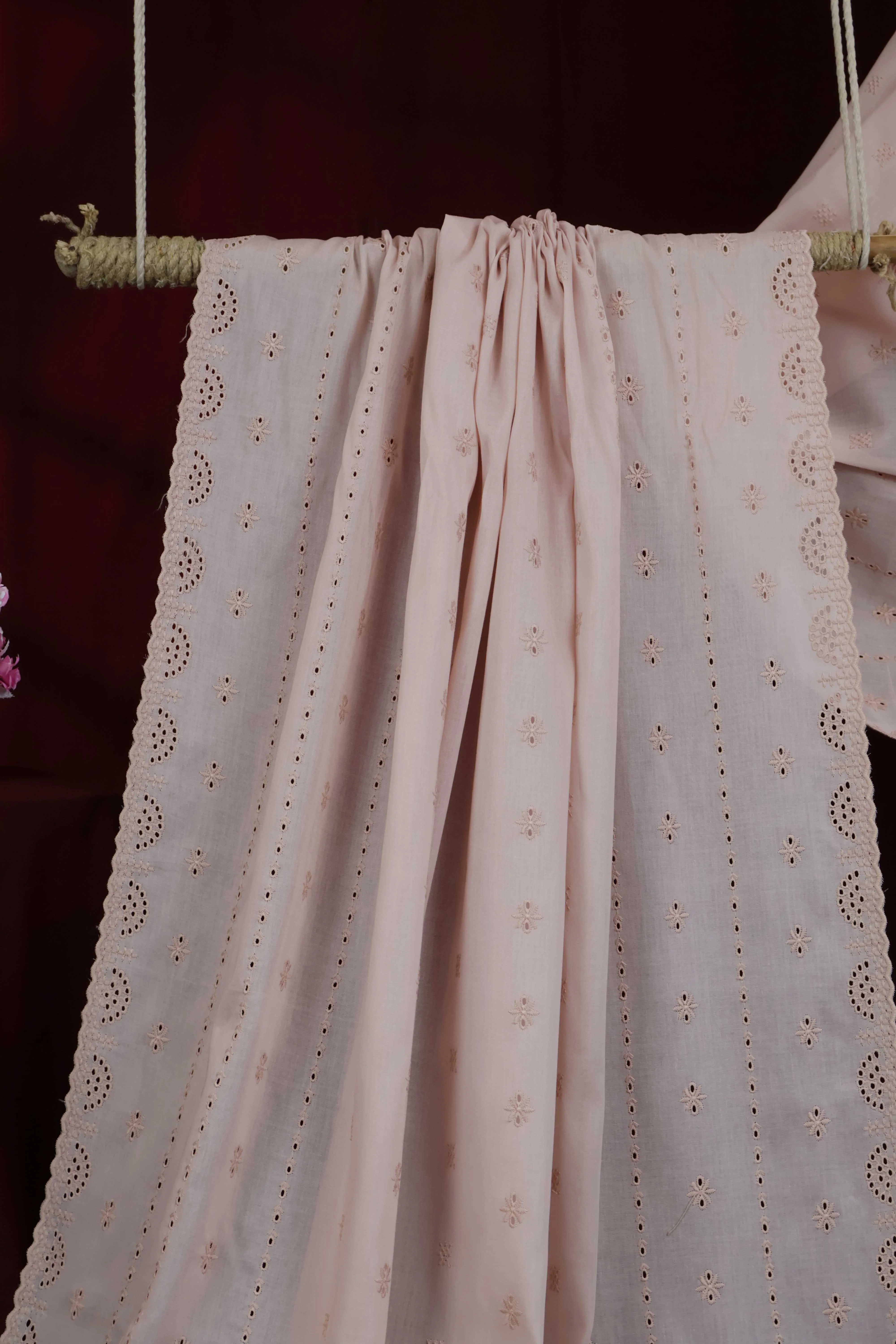 Embroidered Lawn Shawl HLSH221 - Image 3