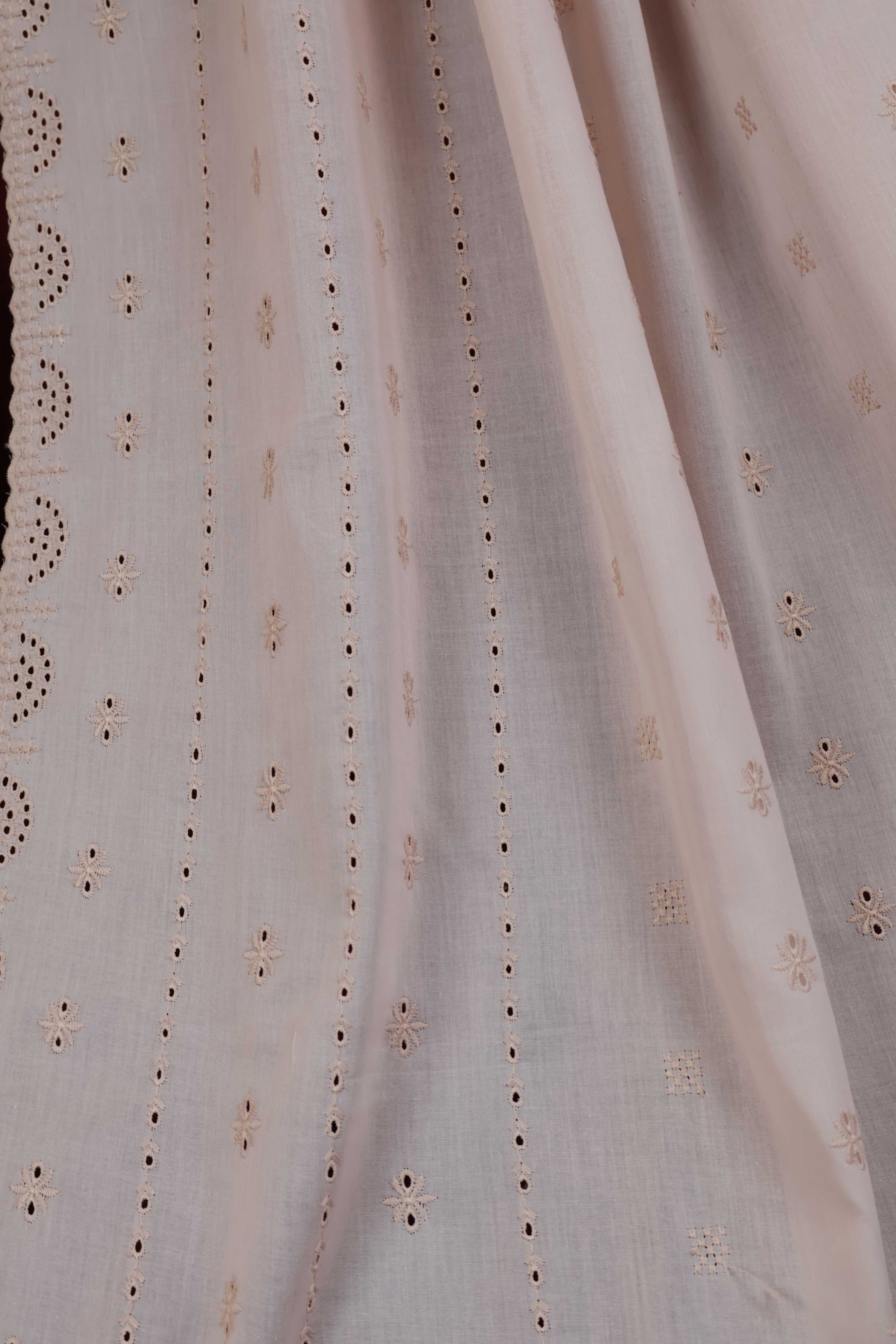 Embroidered Lawn Shawl HLSH221 - Image 5
