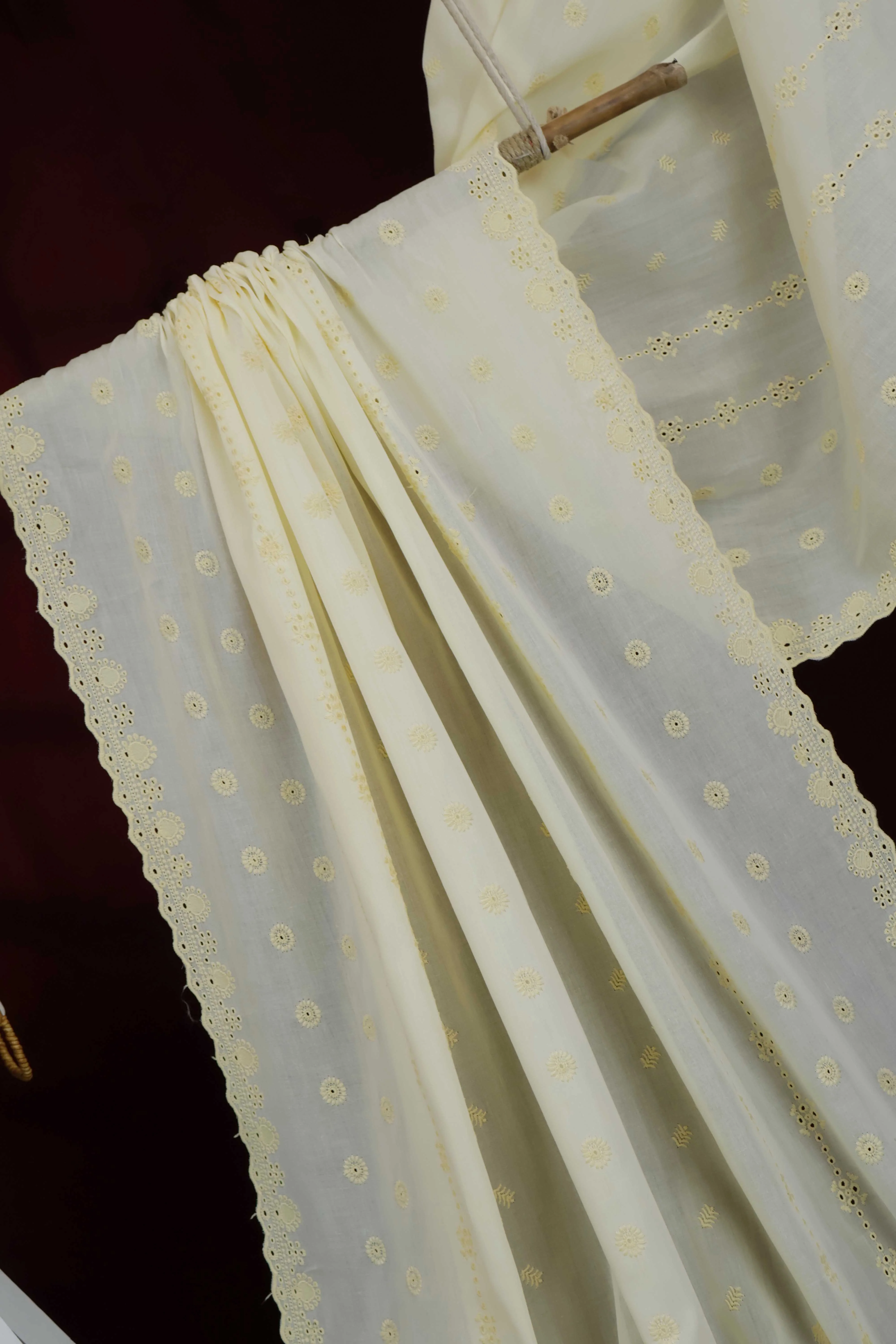 Embroidered Lawn Shawl HLSH223