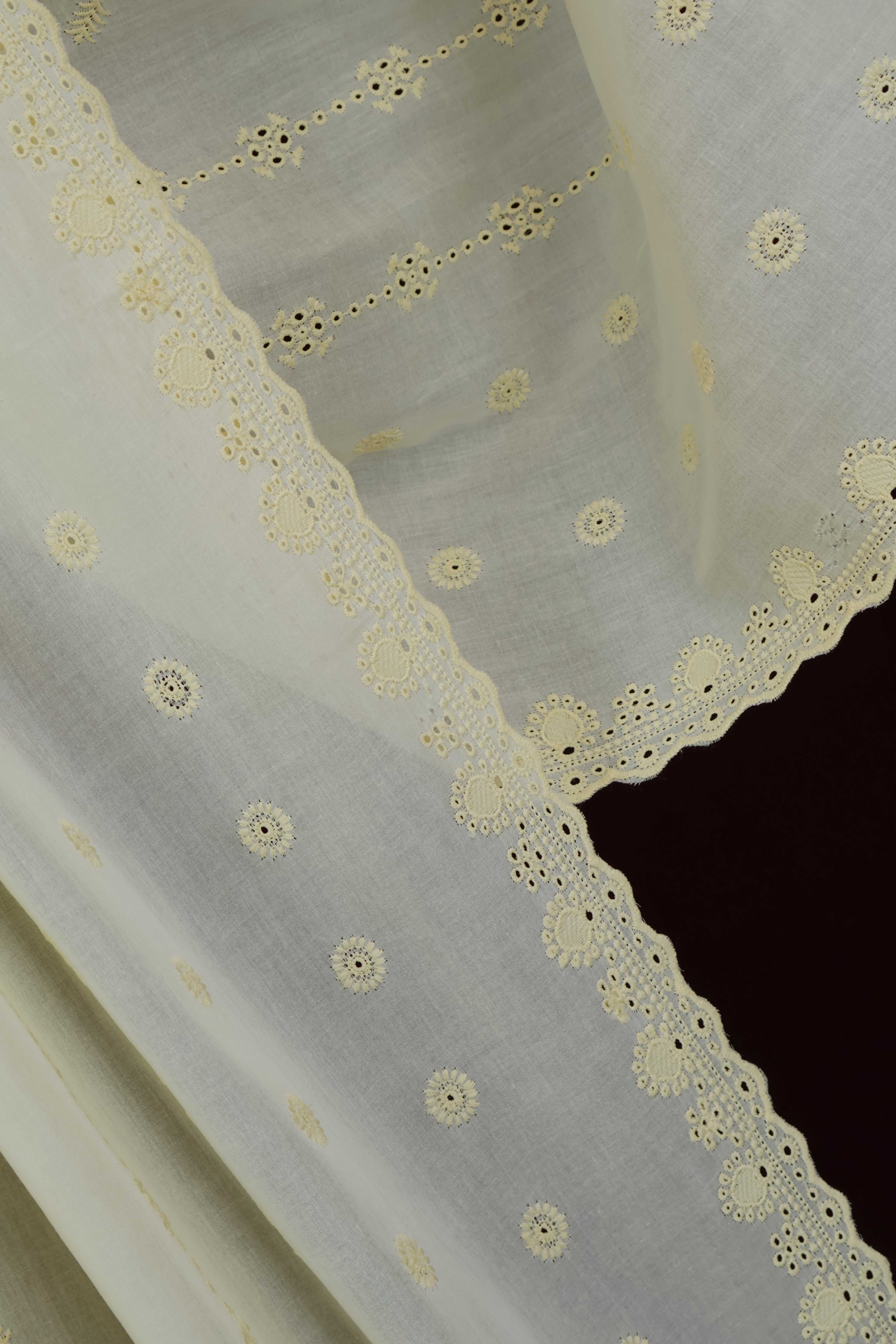 Embroidered Lawn Shawl HLSH223 - Image 4