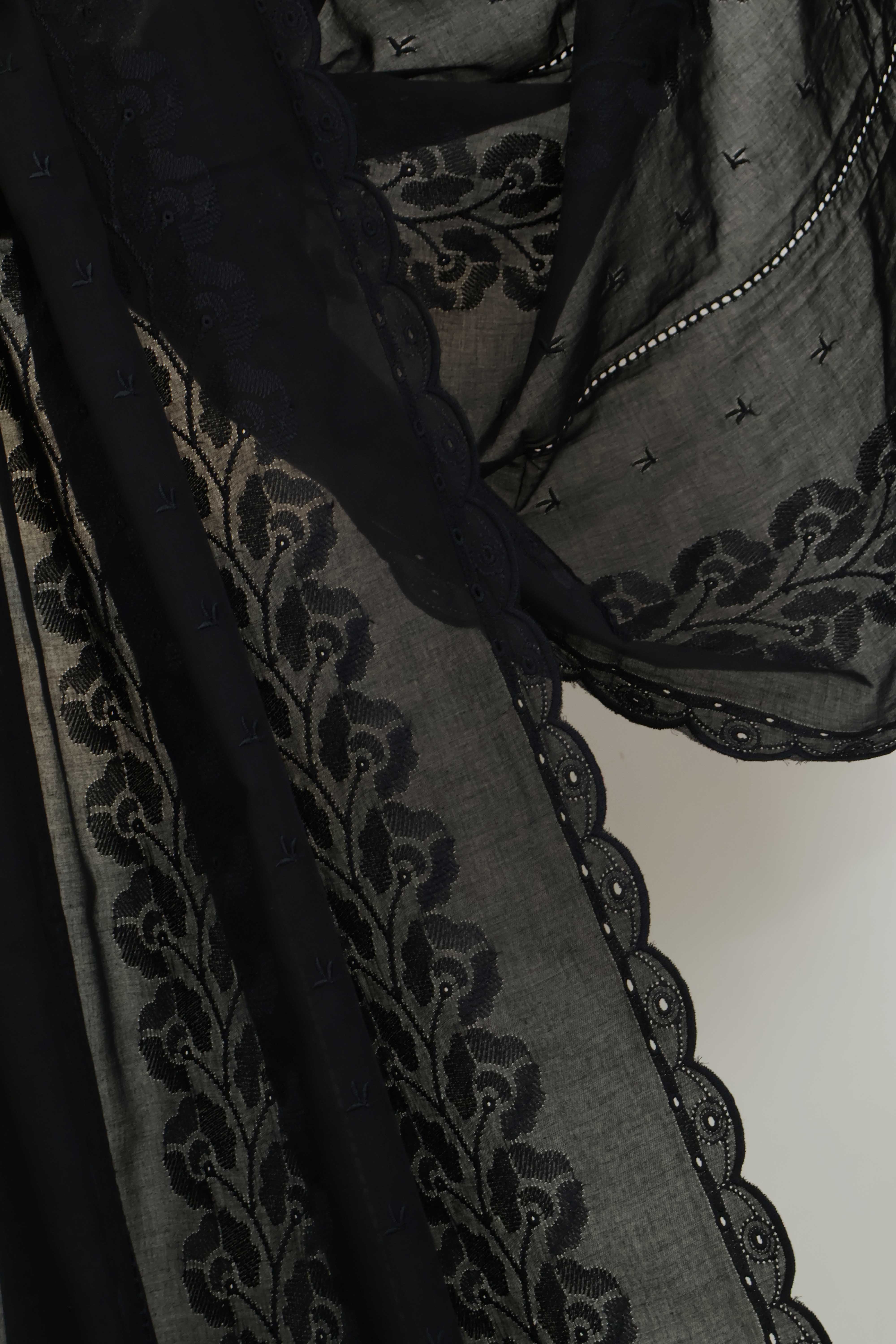Embroidered Lawn Shawl HLSH228 - Image 3