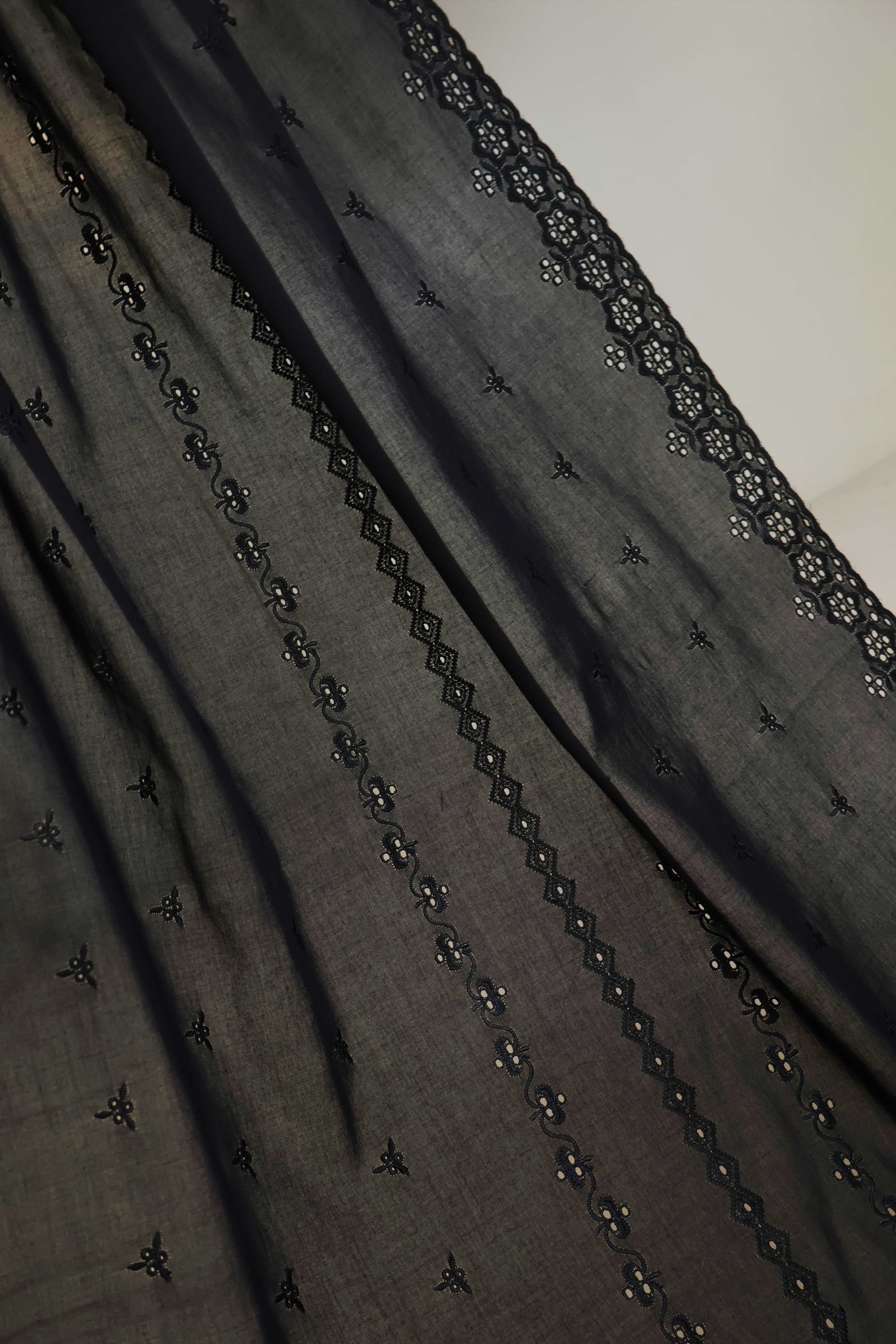 Embroidered Lawn Shawl HLSH231 - Image 3