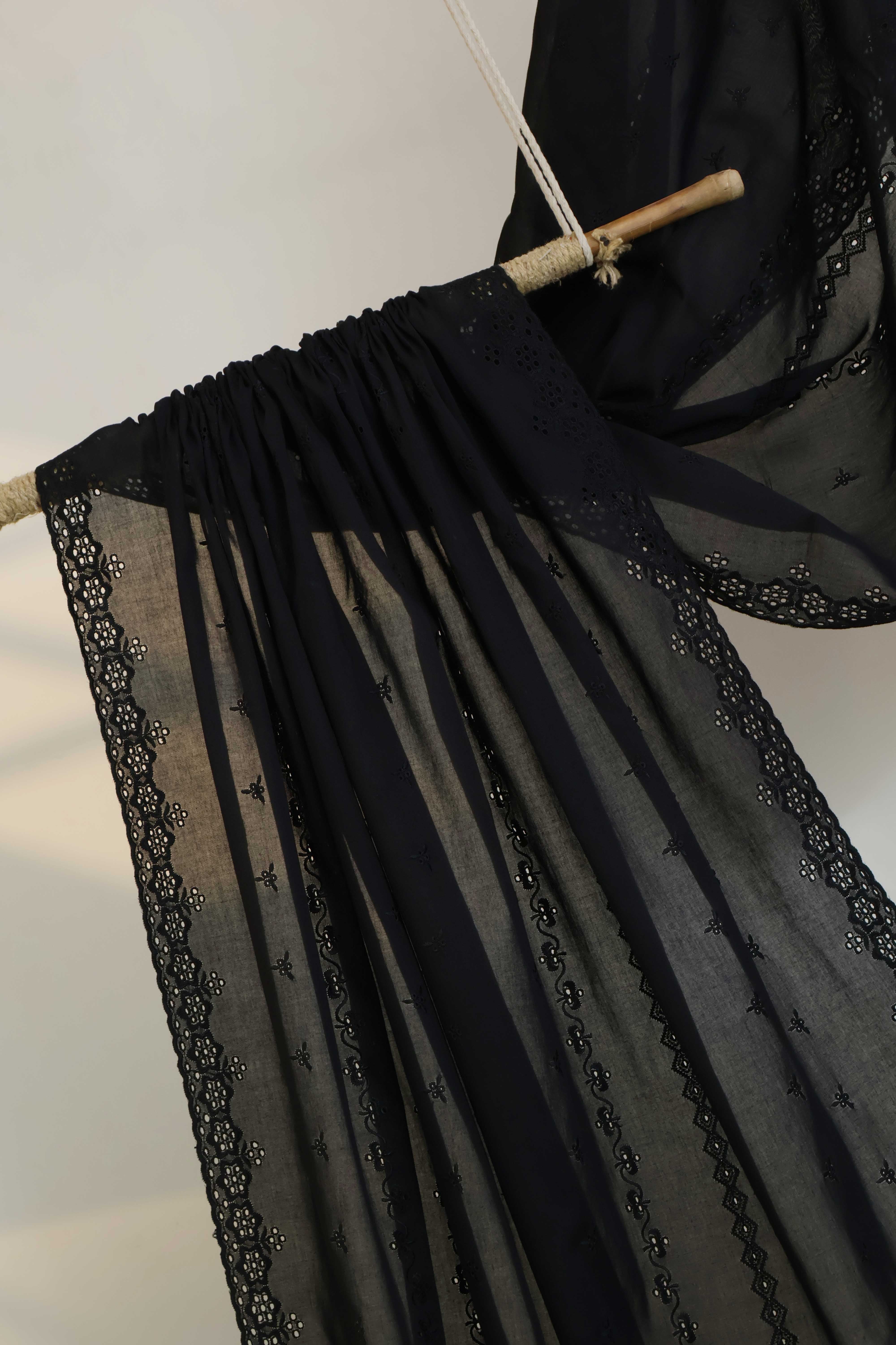 Embroidered Lawn Shawl HLSH231 - Image 4