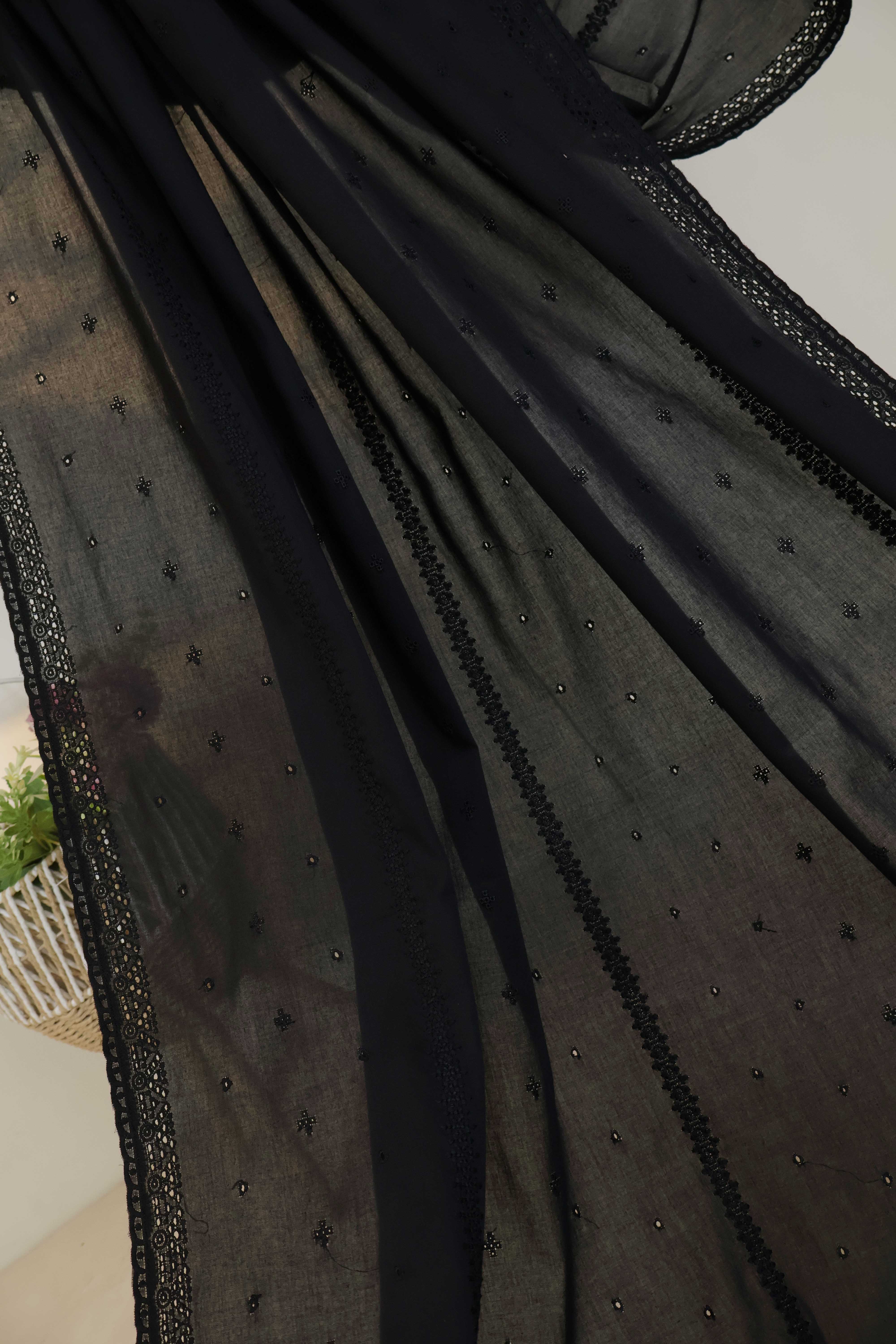 Embroidered Lawn Shawl HLSH233 - Image 2