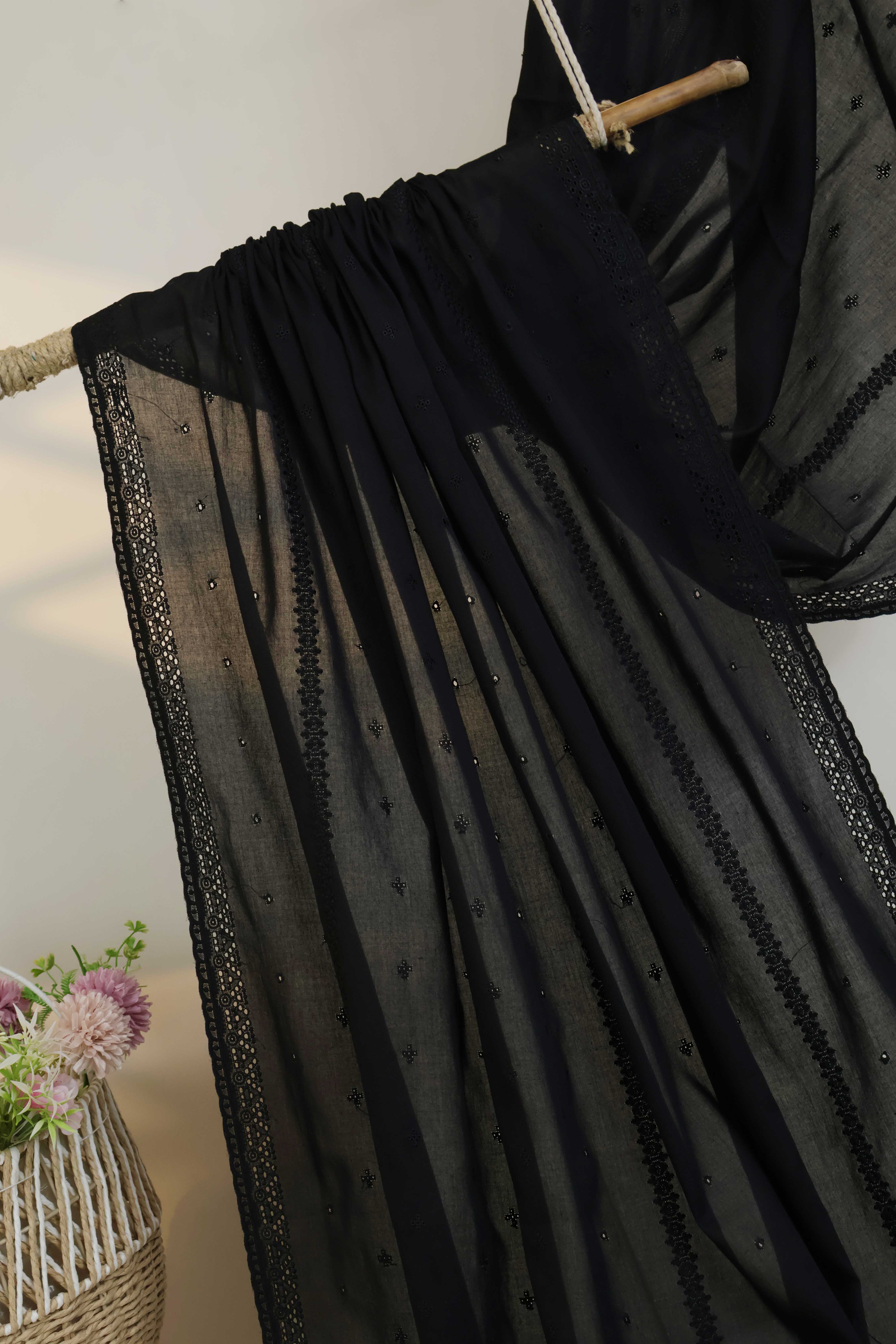 Embroidered Lawn Shawl HLSH233 - Image 3