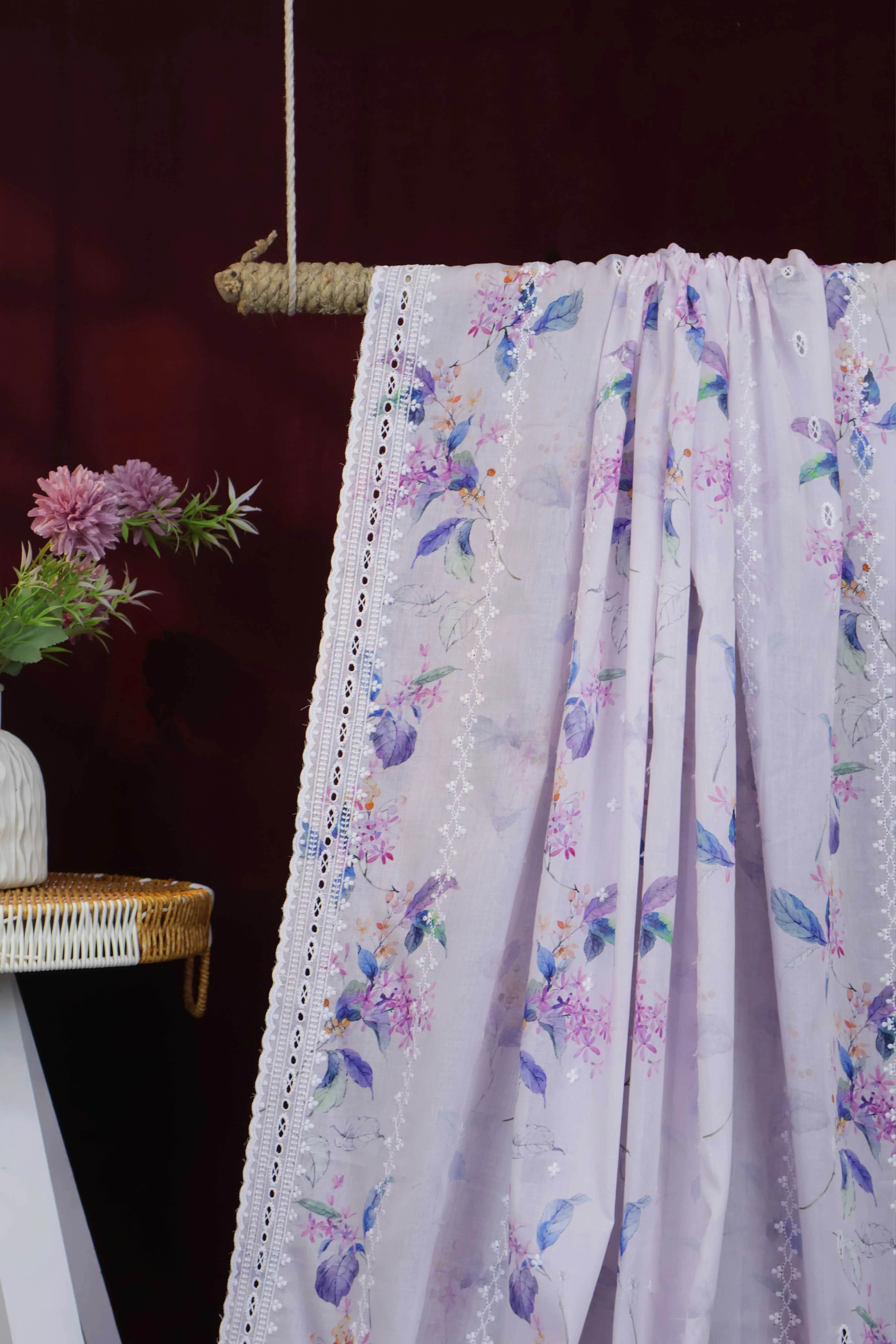 Embroidered Lawn Shawl LSST02 - Image 2