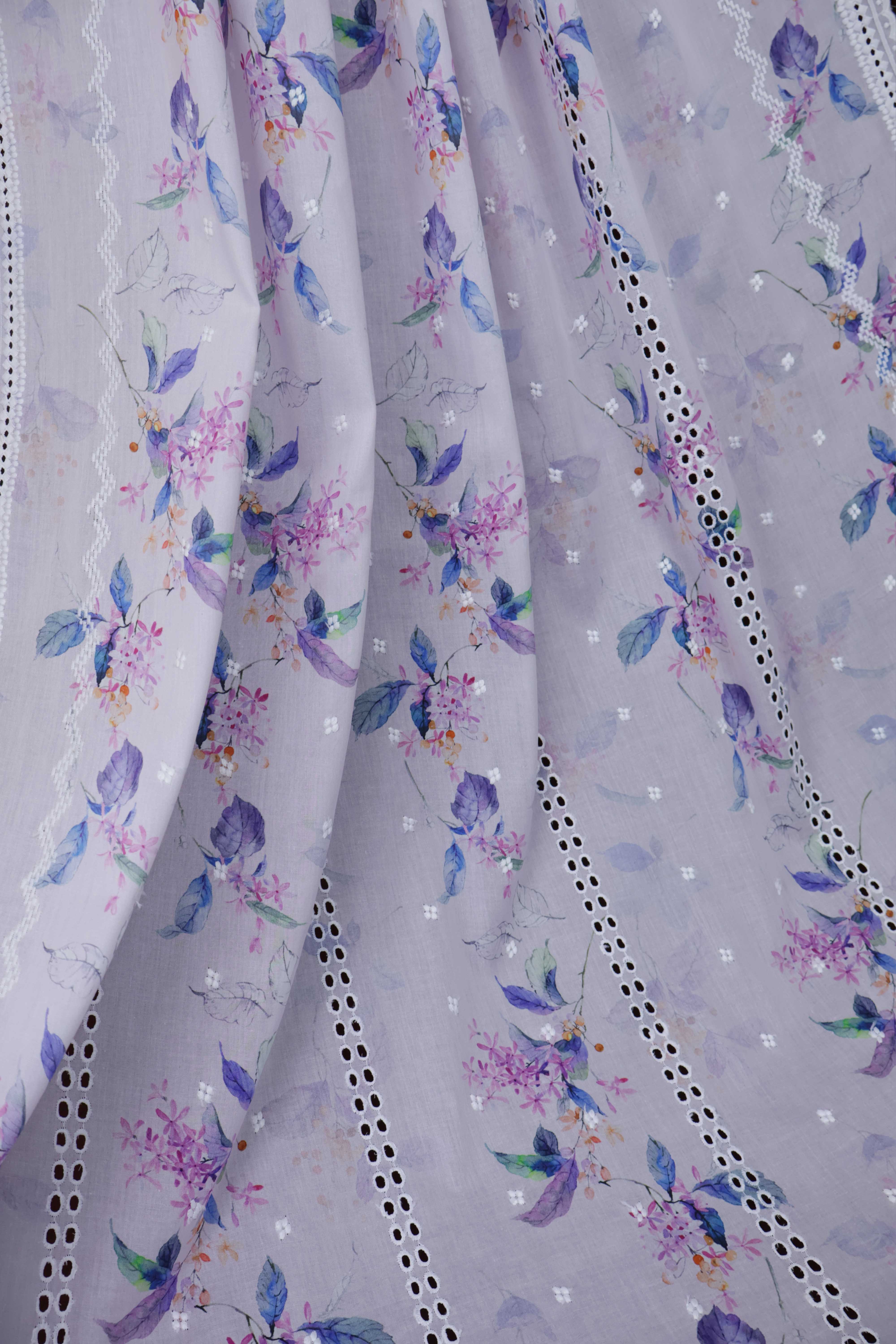 Embroidered Lawn Shawl LSST03 - Image 5