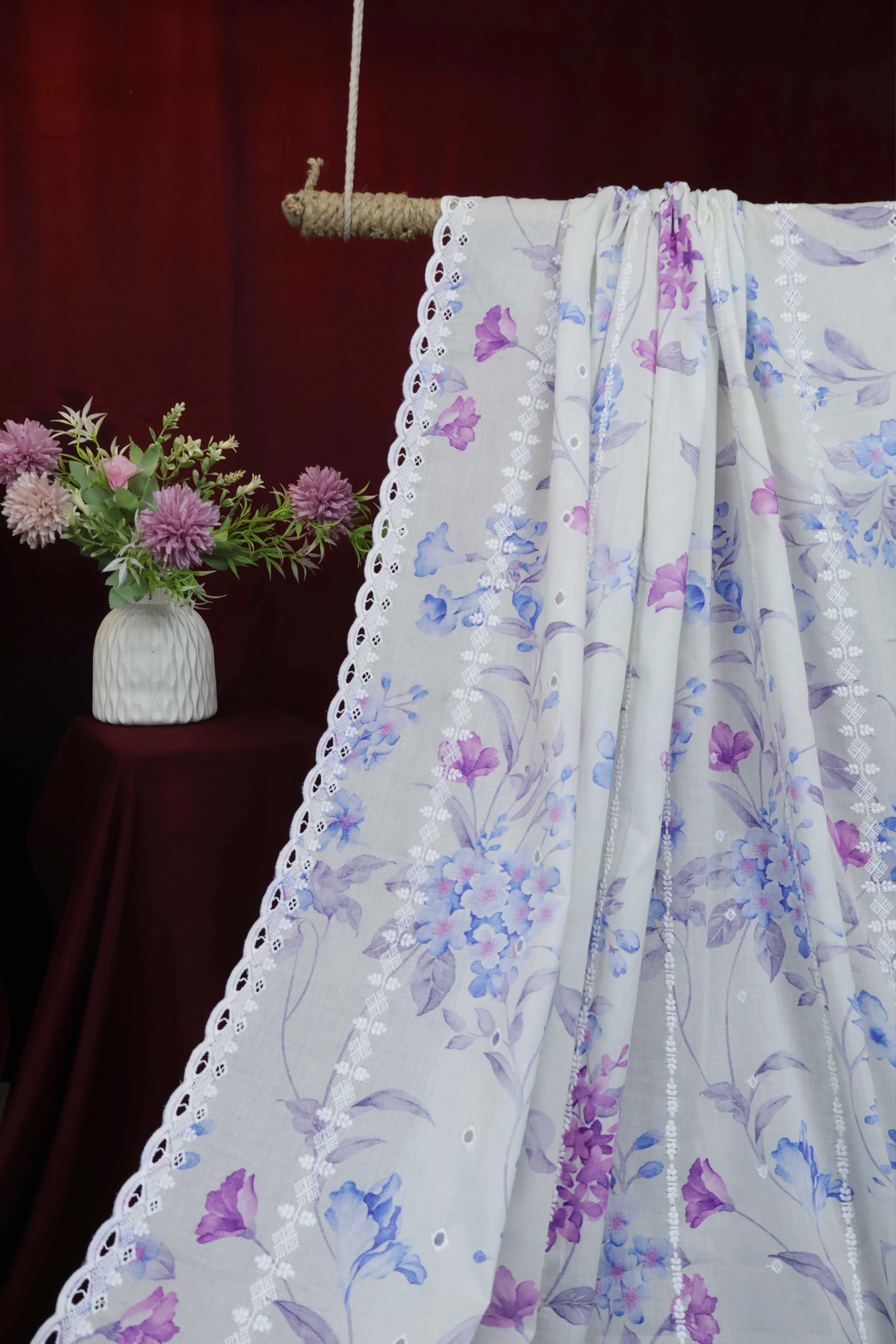 Embroidered Lawn Shawl LSST14 - Image 3