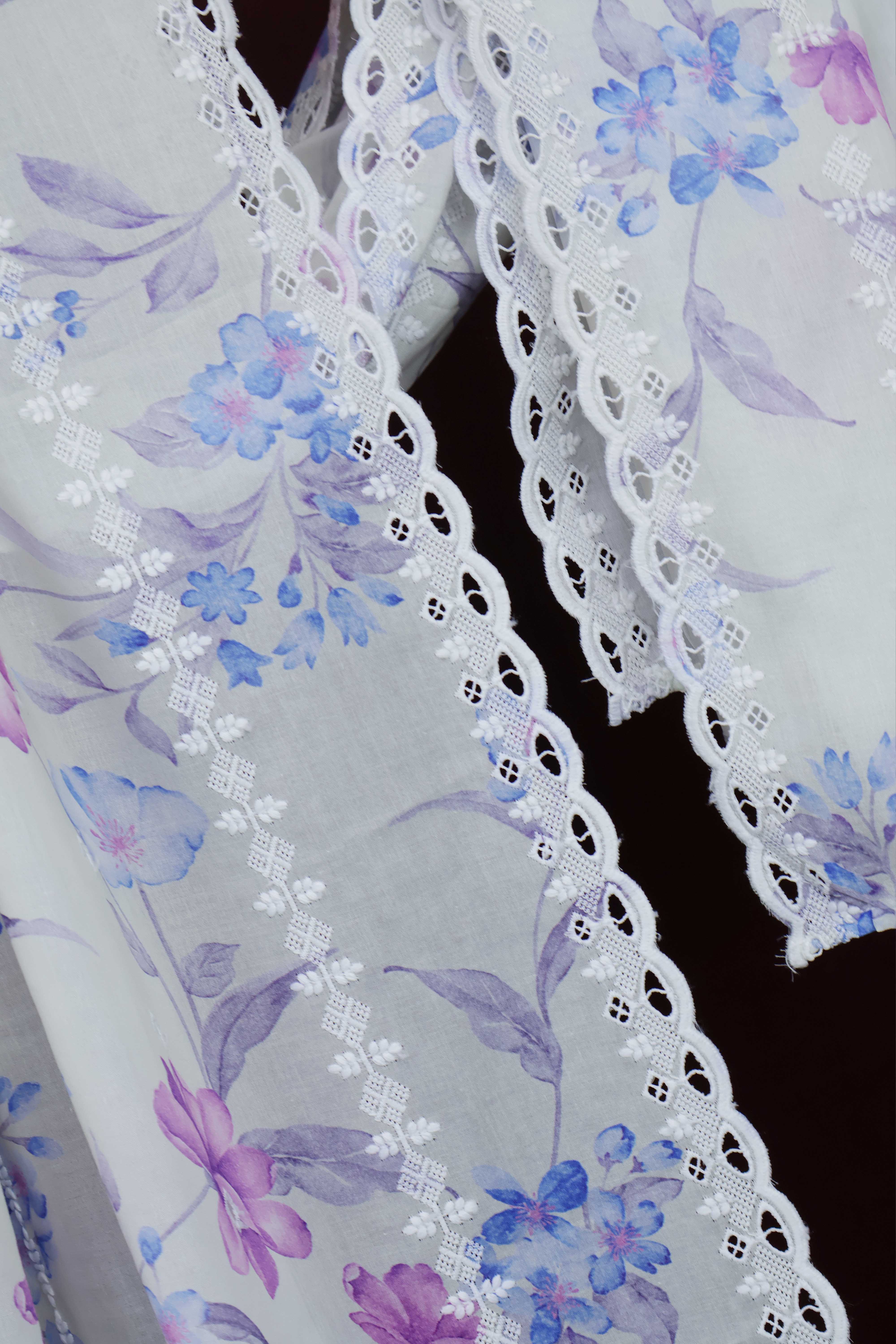 Embroidered Lawn Shawl LSST14 - Image 4
